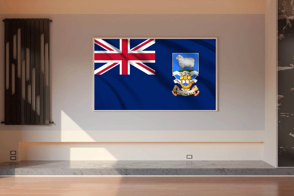 Falkland Islands National Flag Wall Art - beink online art store