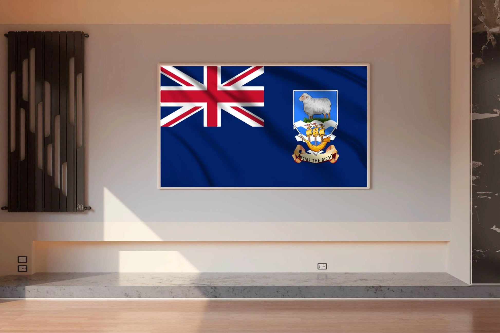 Falkland Islands National Flag Wall Art - beink online art store