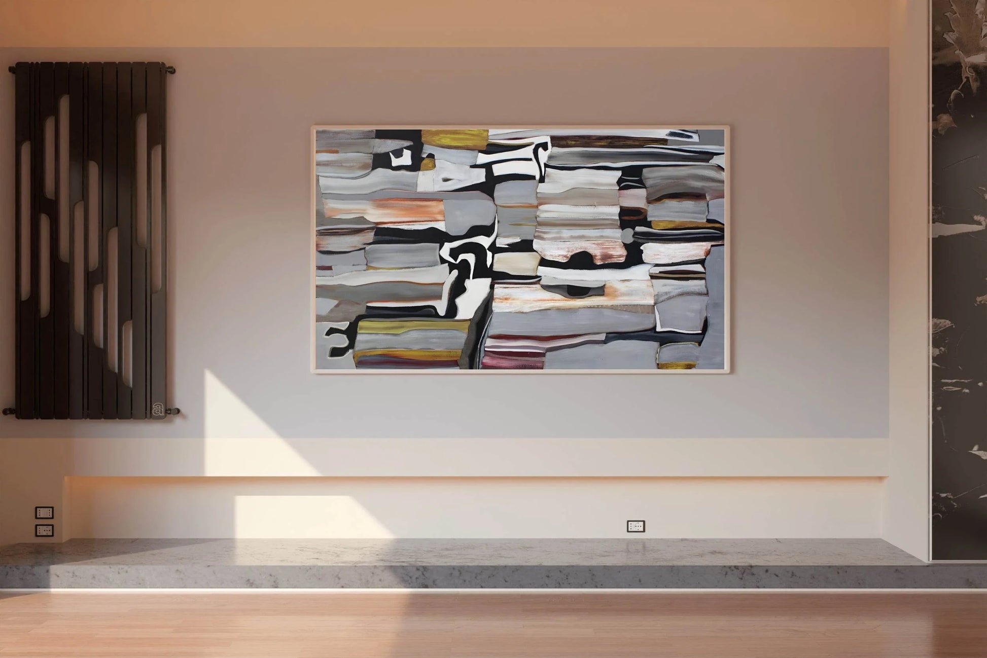 Layered Landscape- Sense of Depth and Texture Wall Art - beink online art store