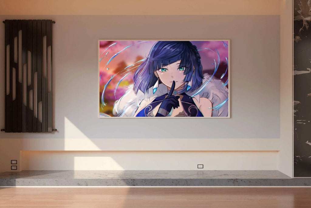 Yelan Genshin Impact Anima Gaming Wall Art - beink online art store