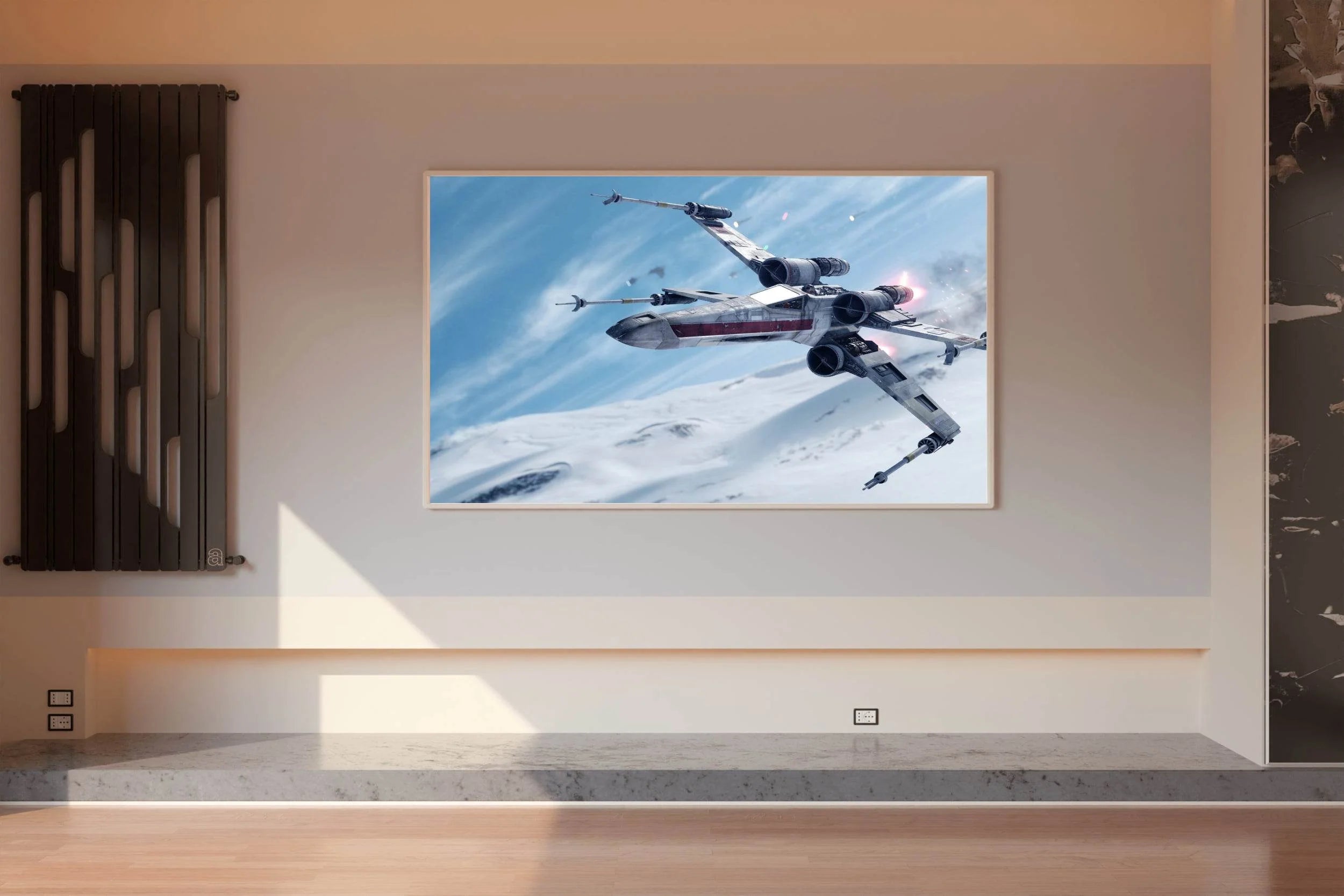 Star Wars X-Wing Fighter Gaming Wall Art - beink online art store