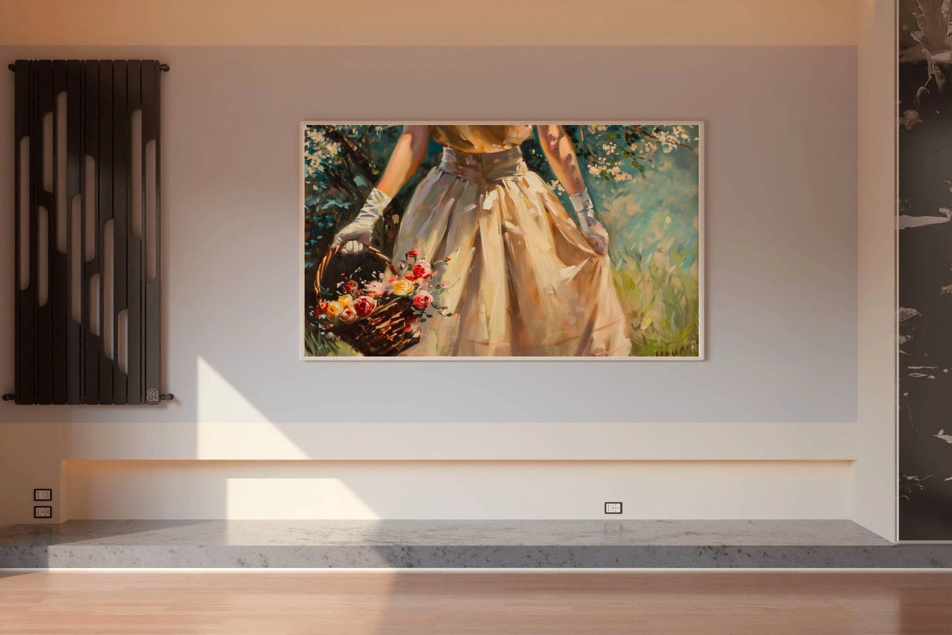 Flower Girl Painting - beink online art store