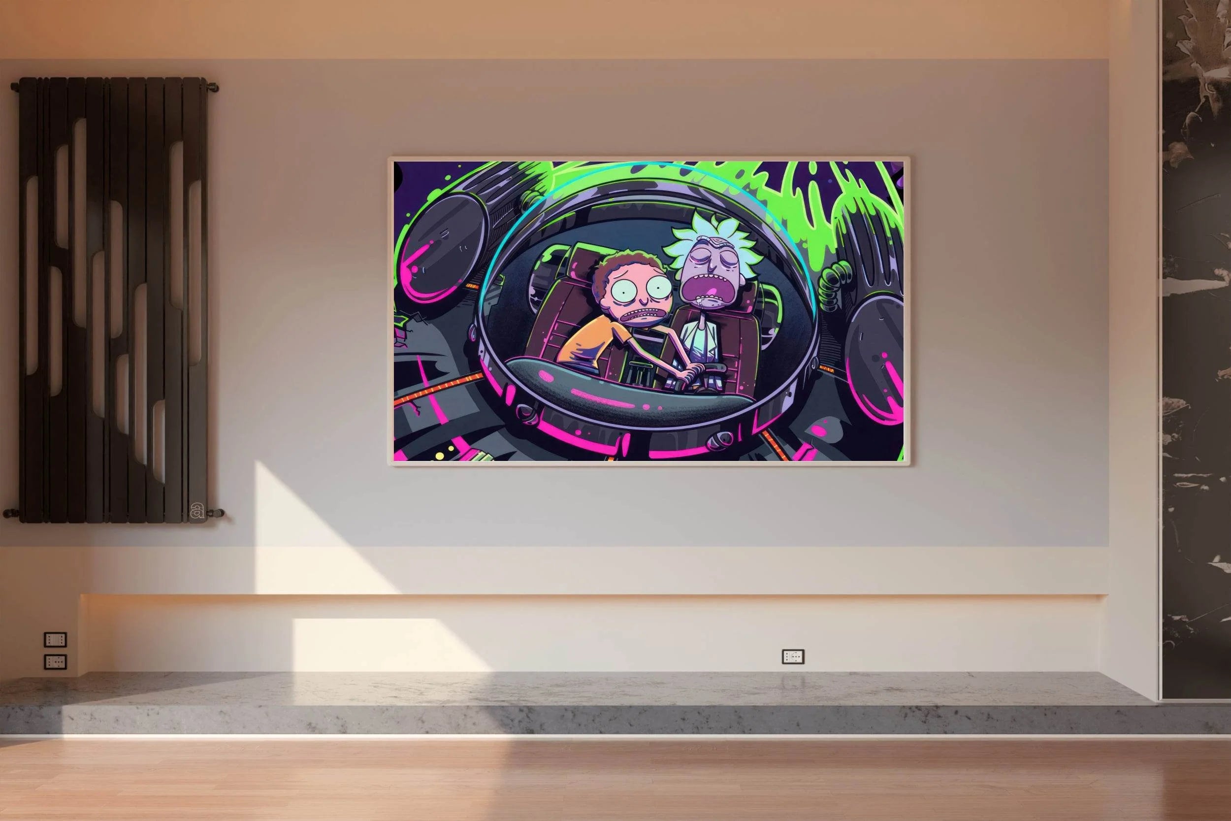 Rick and Morty Gaming Wall Art - beink online art store
