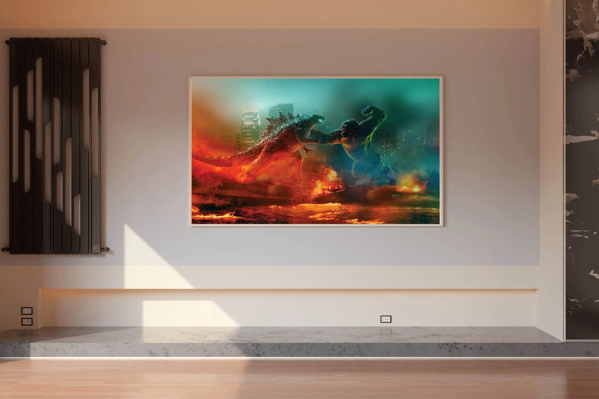 Clash of Titans Godzilla vs King Kong Wall Art - beink online art store