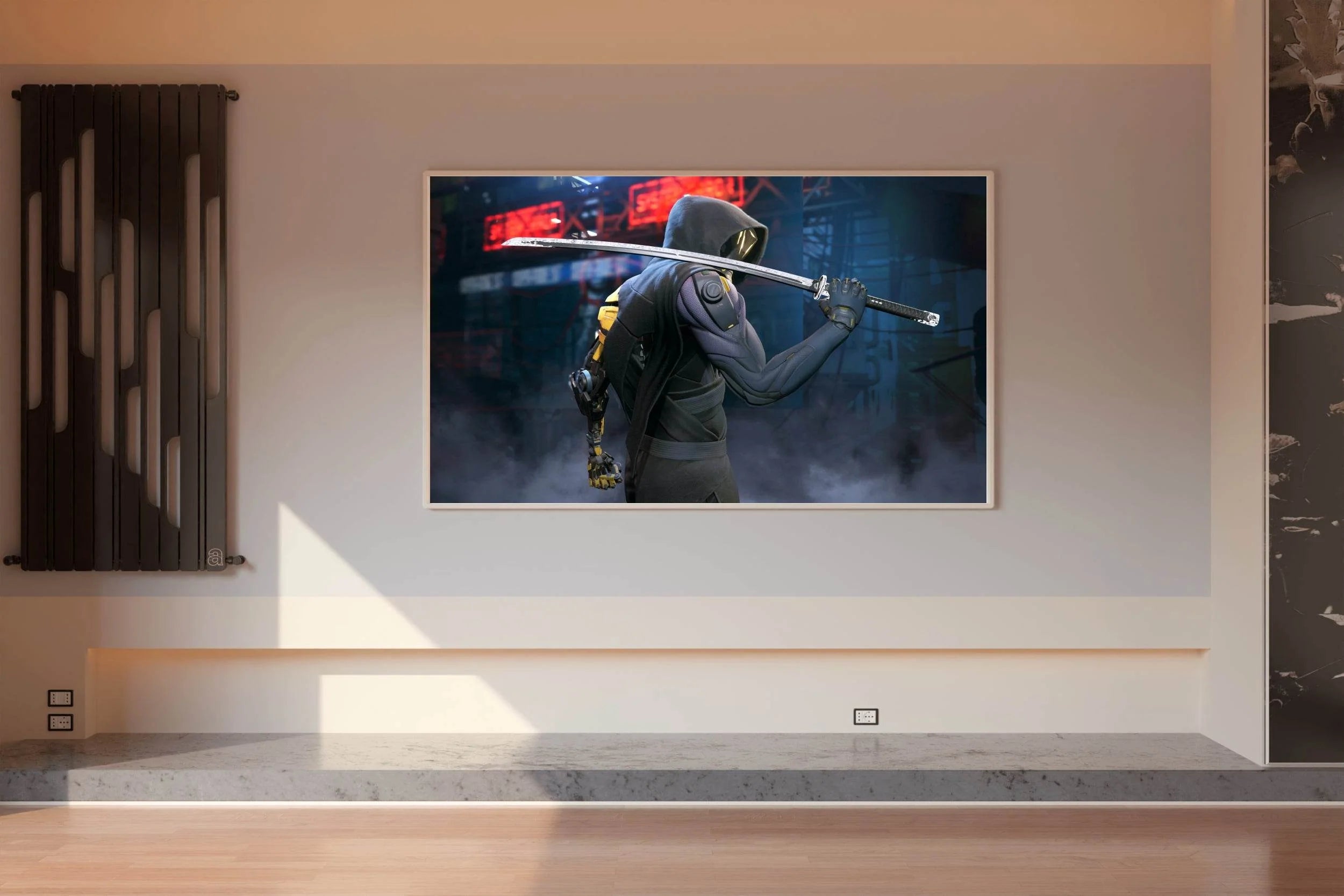 Ghost runner Gaming Wall Art - beink online art store