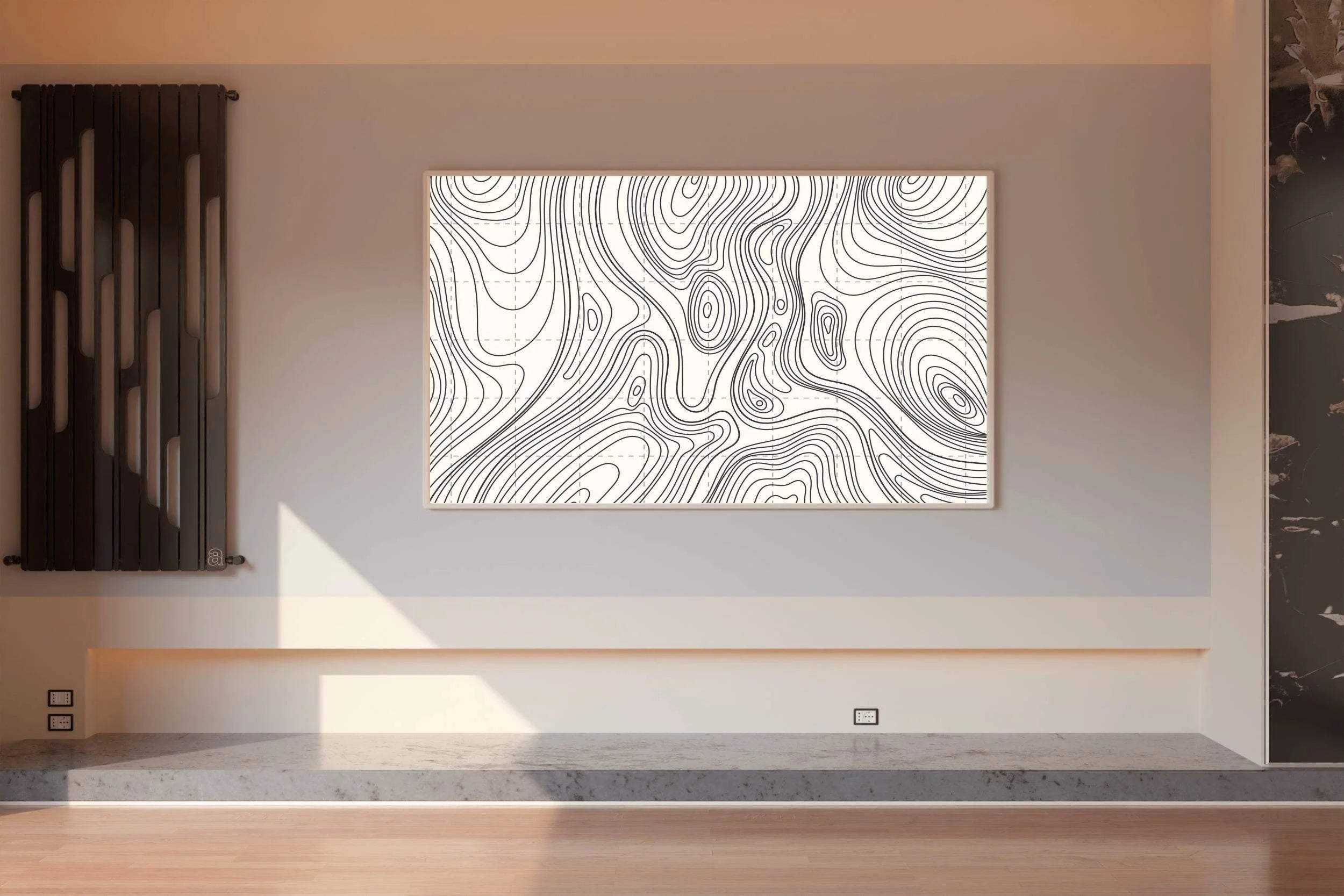 Outstanding Topography Line Art - beink online art store