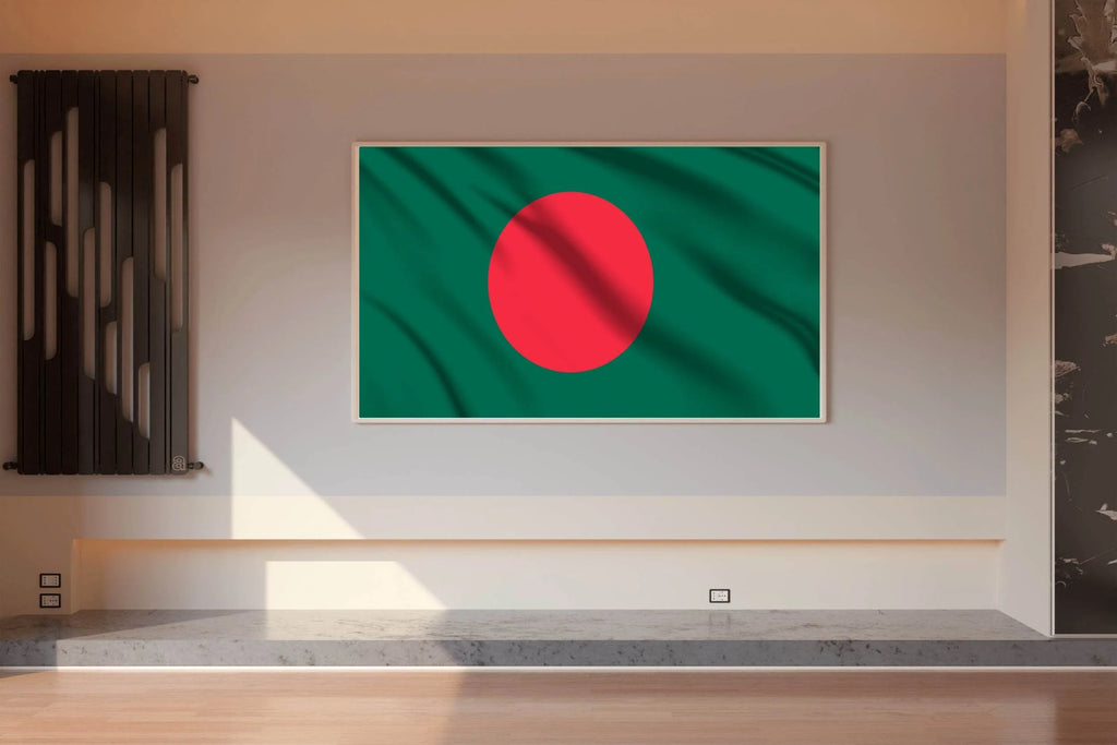 Bangladesh National Flag Wall Art - beink online art store