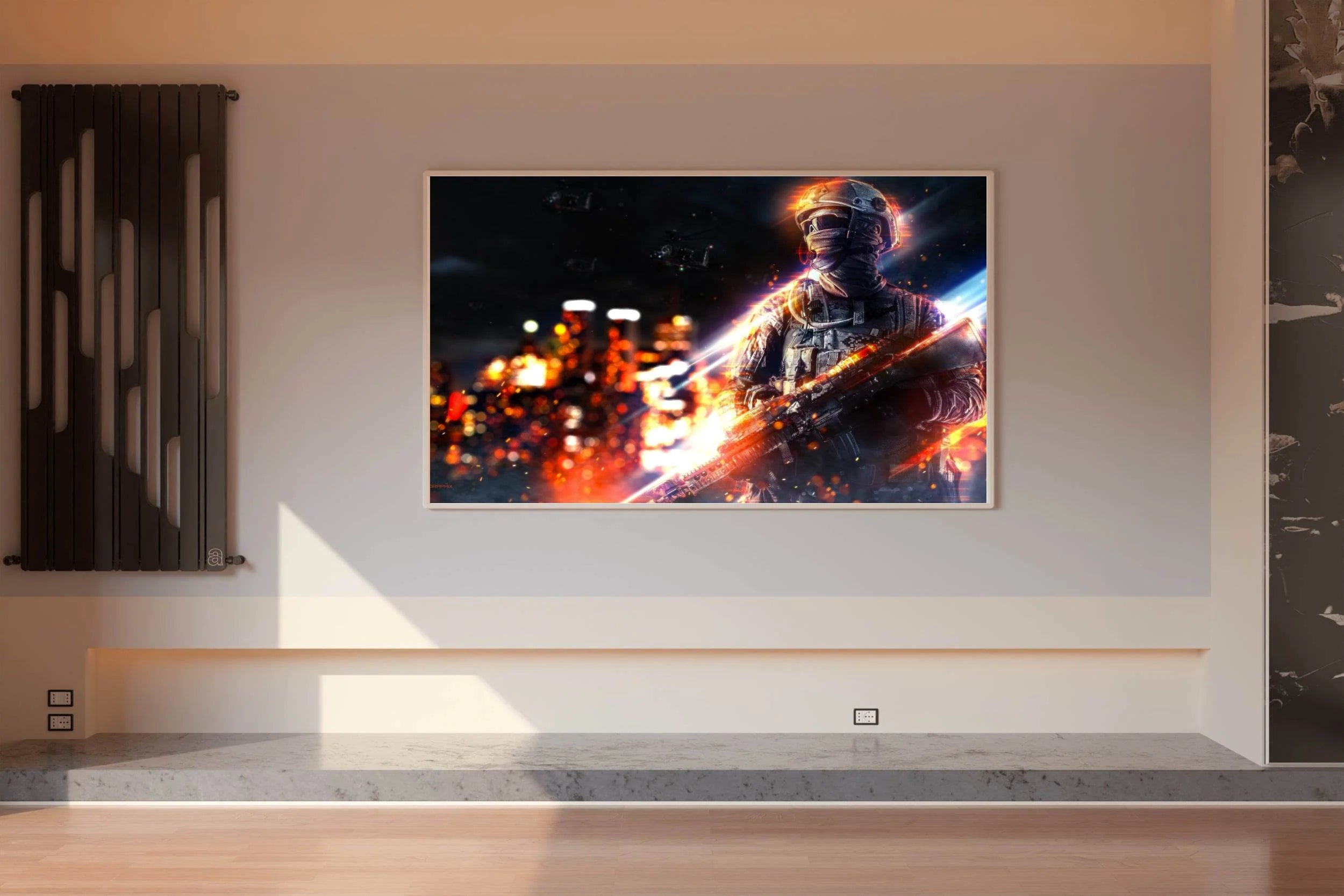 Soldier Battlefield Gaming Wall Art - beink online art store