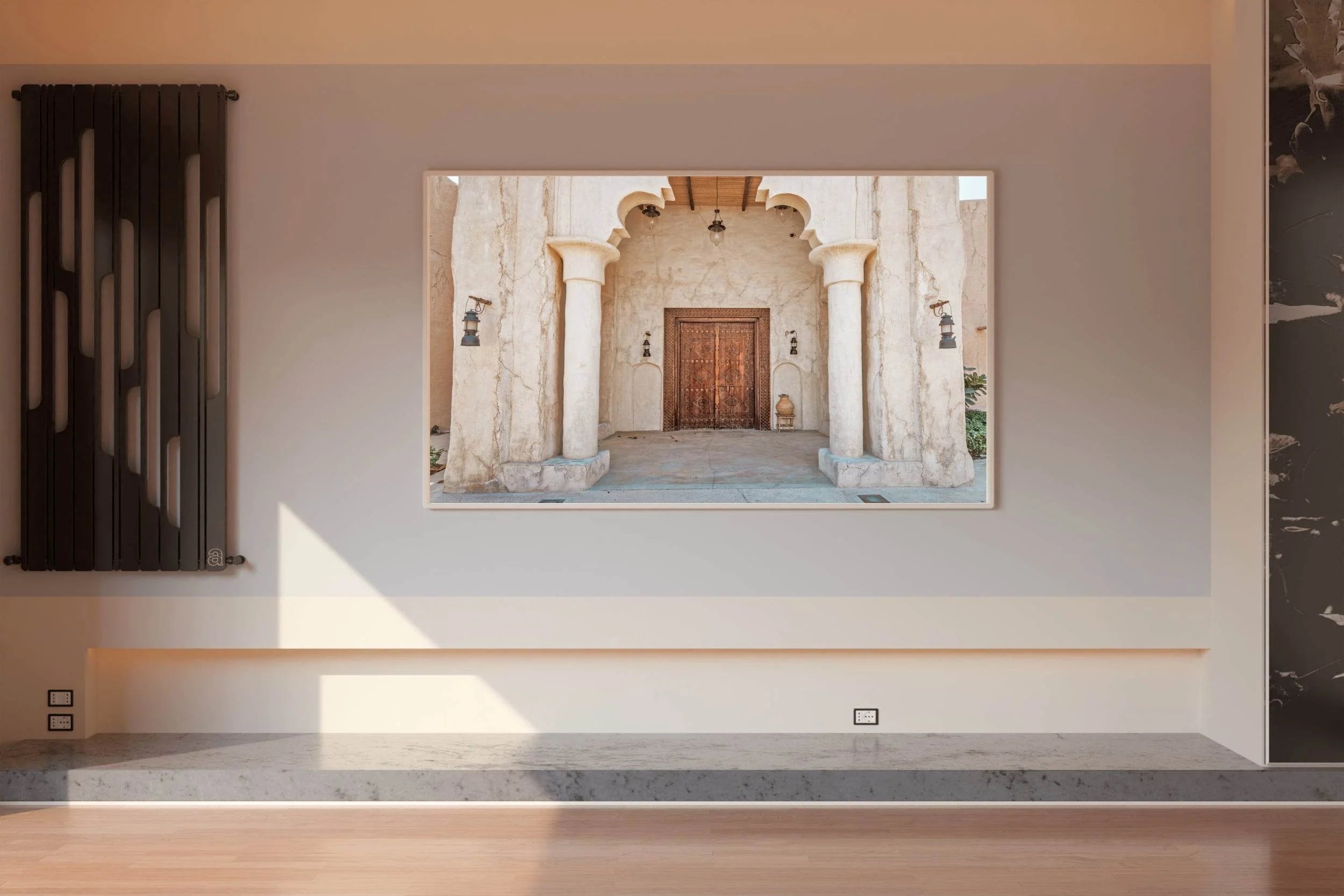 Old Dubai Architure Wall Art - beink online art store