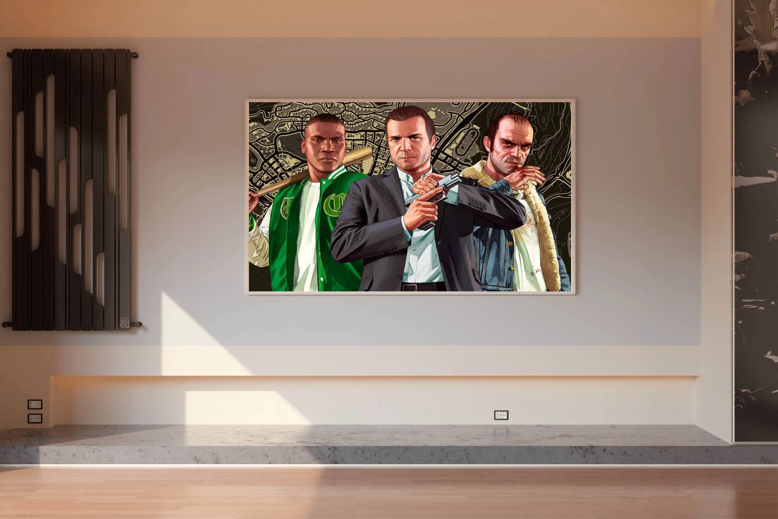 GTA V Character Gaming Wall Art - beink online art store
