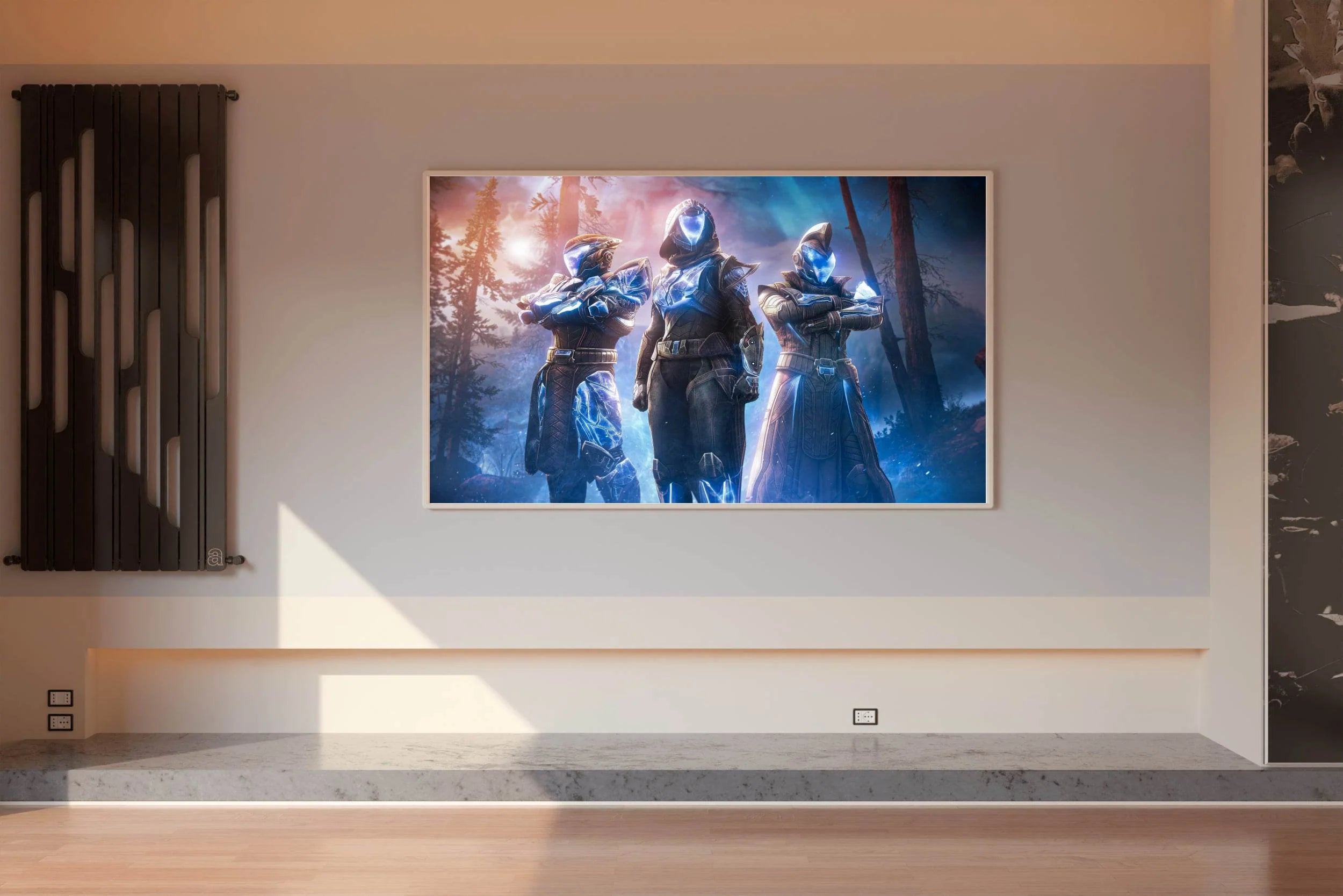 Destiny 2 Arc Hunter Armor Gaming Wall Art - beink online art store