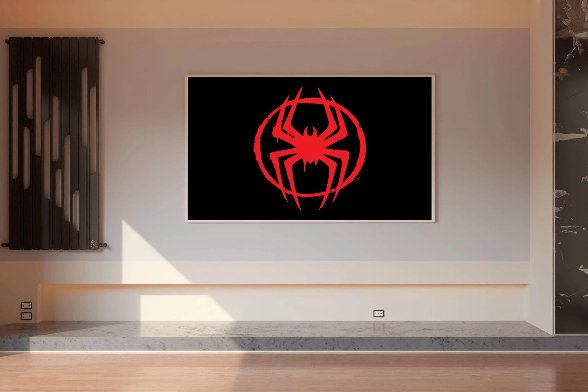 spider man Miles Morales Logo Wall Art - beink online art store