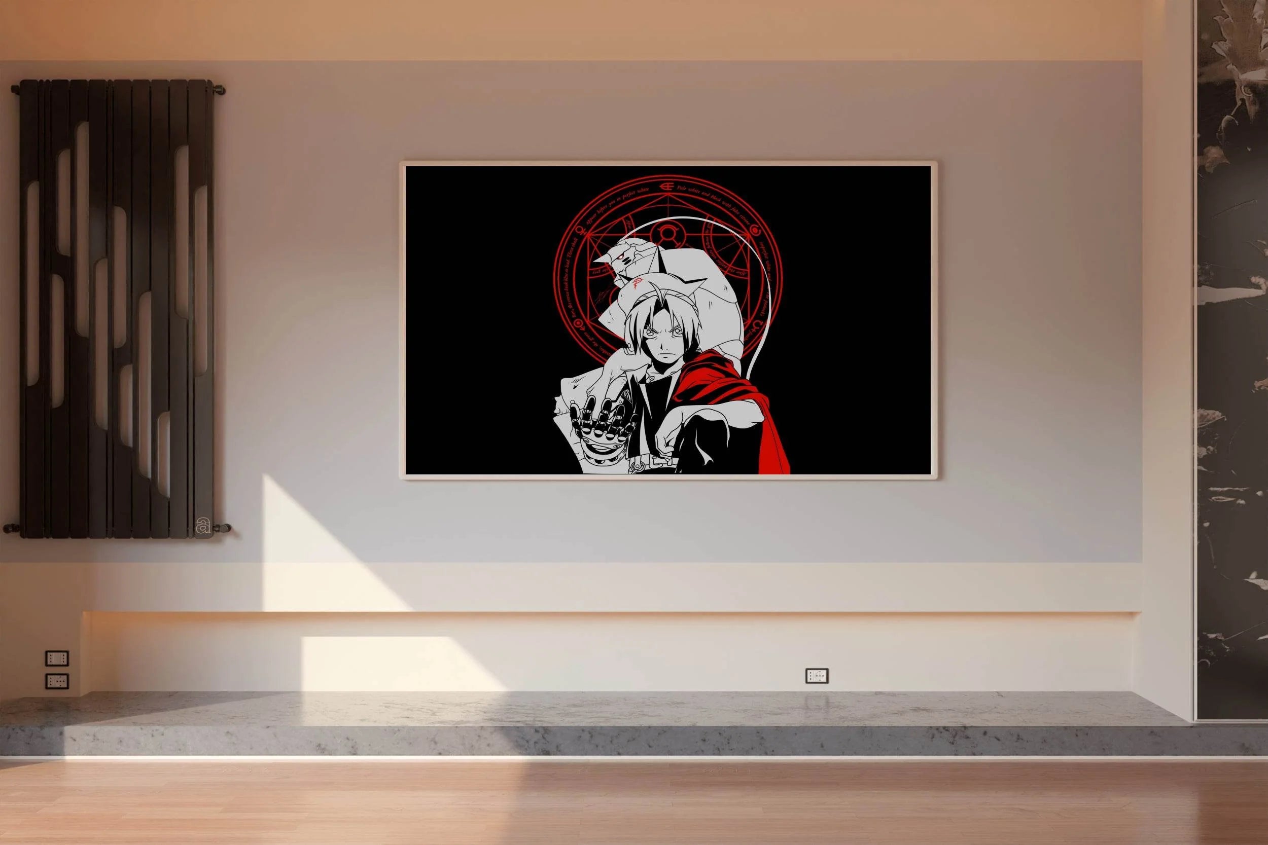 Edward Elric Amoled Anime Wall Art - beink online art store
