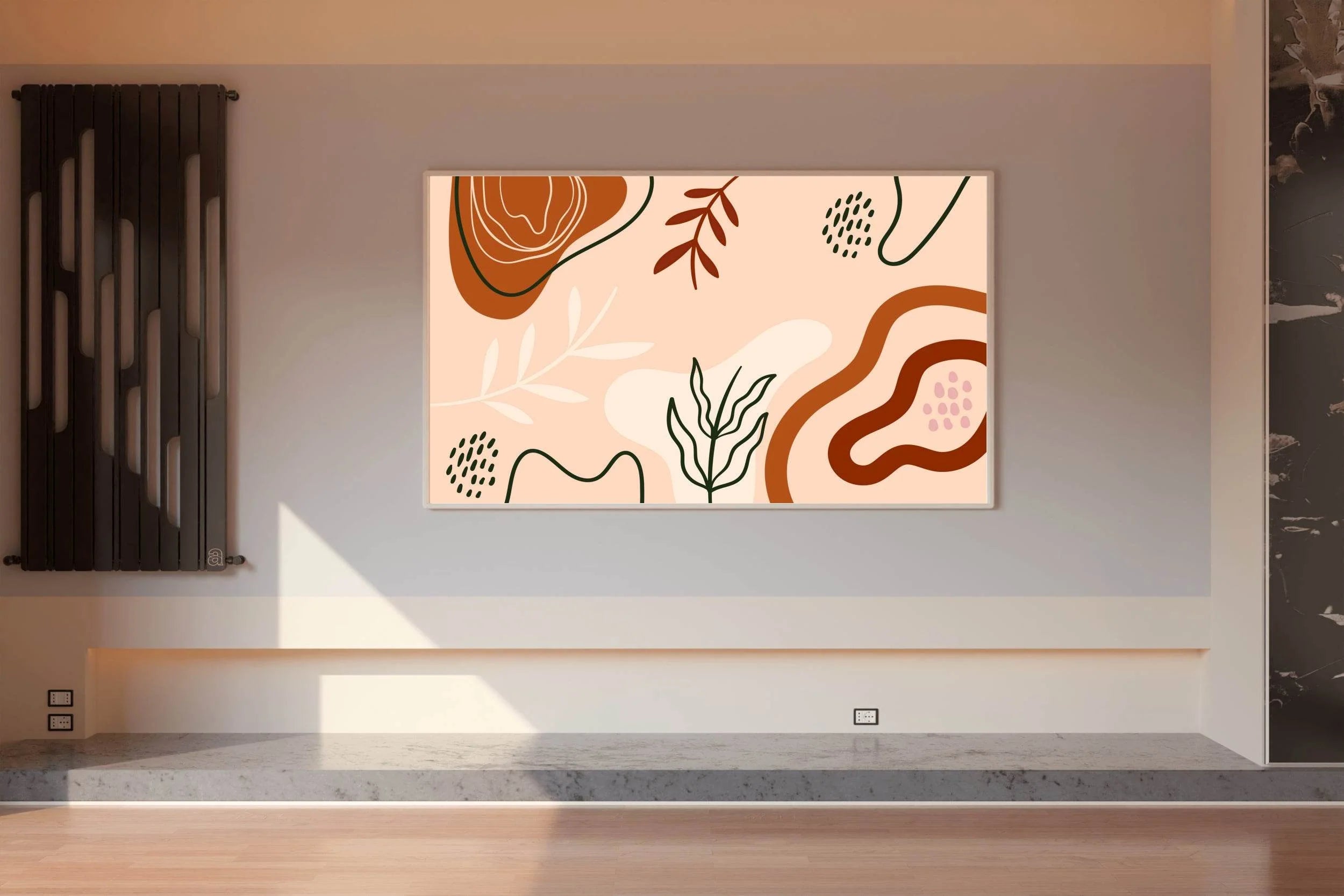 Coniferous Leaves Wall Art - beink online art store