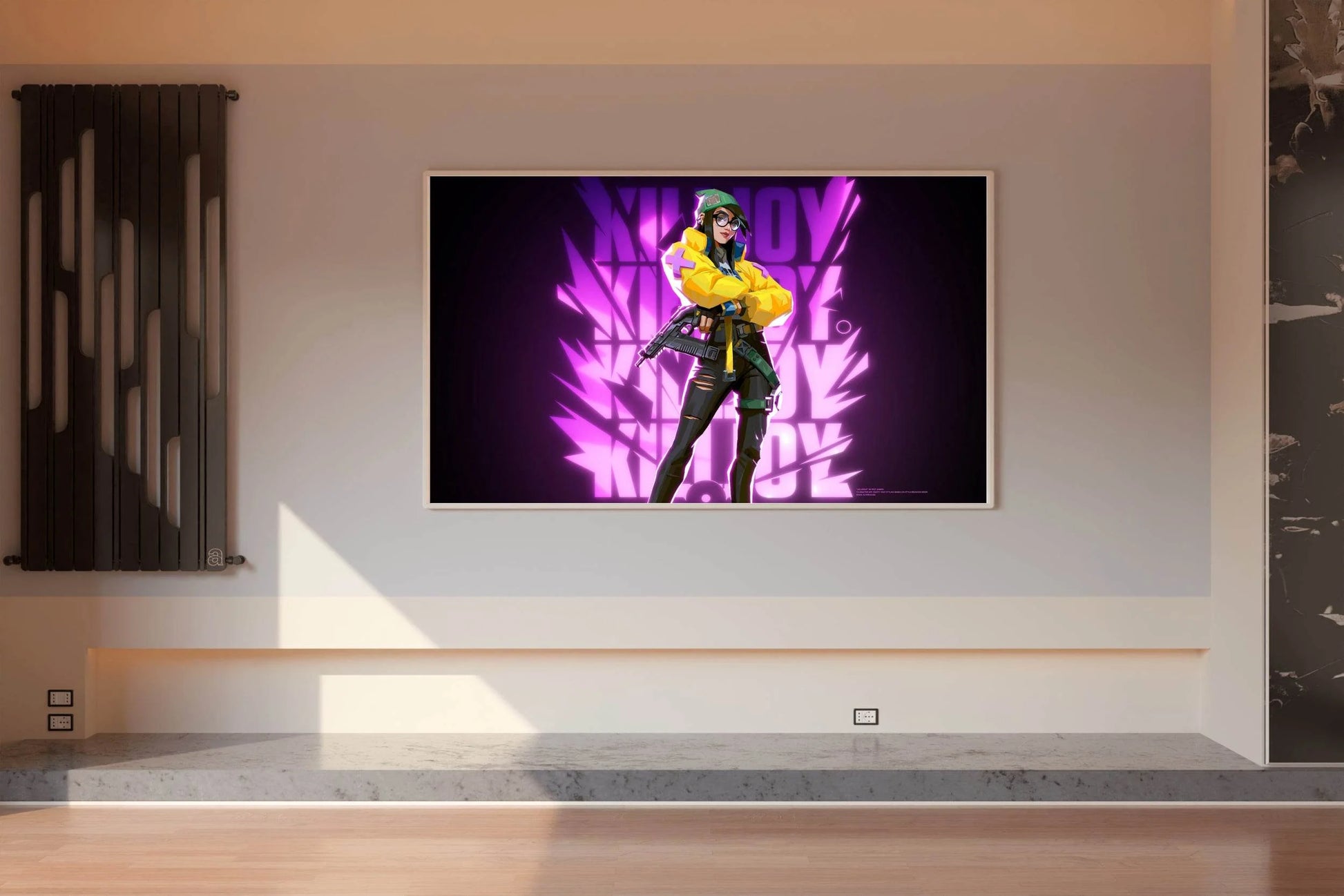 Valorant Killer Agent Gaming Wall Art - beink online art store