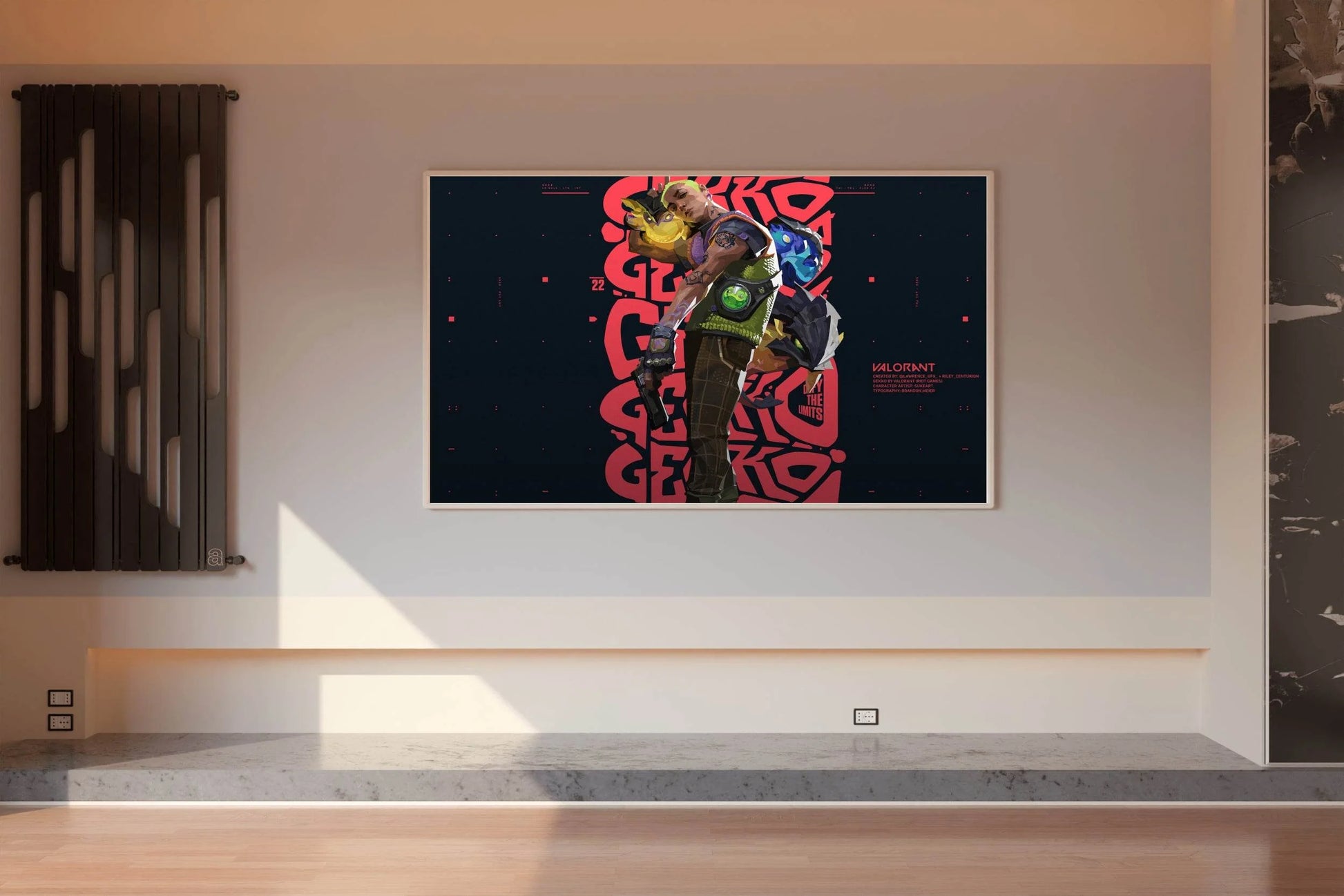 Gekko Valorent Gaming Wall Art - beink online art store