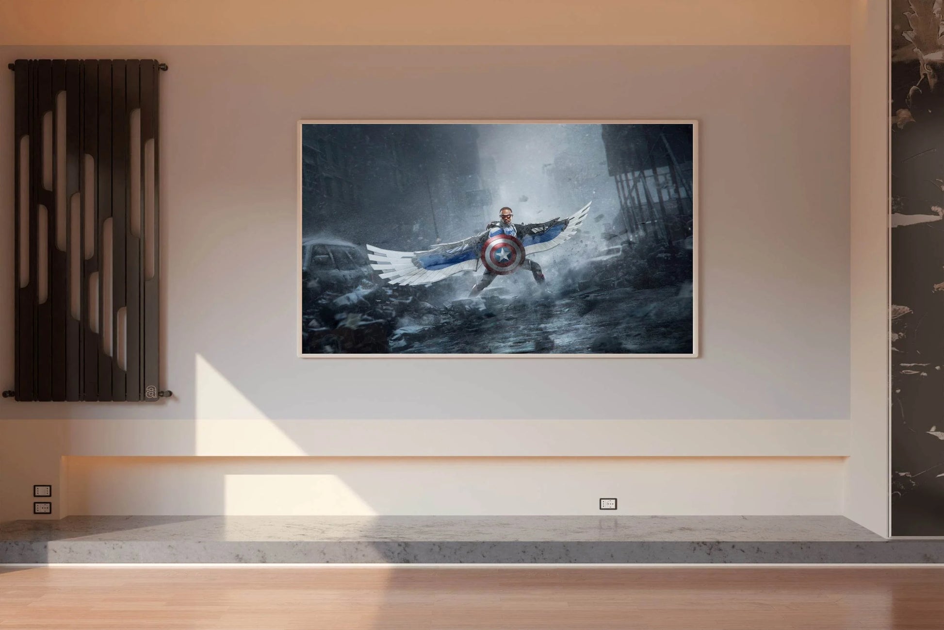MARVEL Falcon with Captain America Shield Wall Art - beink online art store