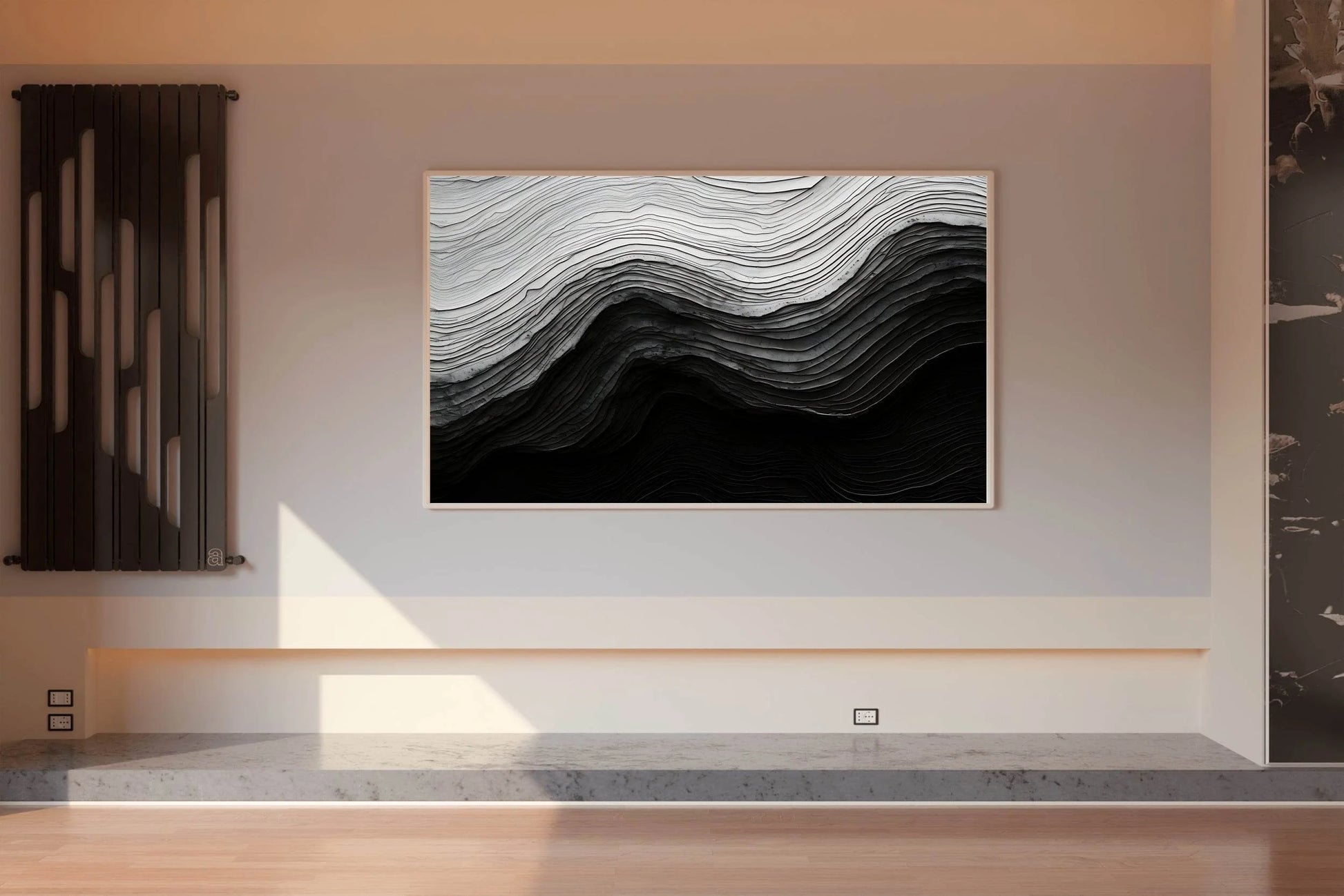 Rock Shadow Abstract Wall Art - beink online art store