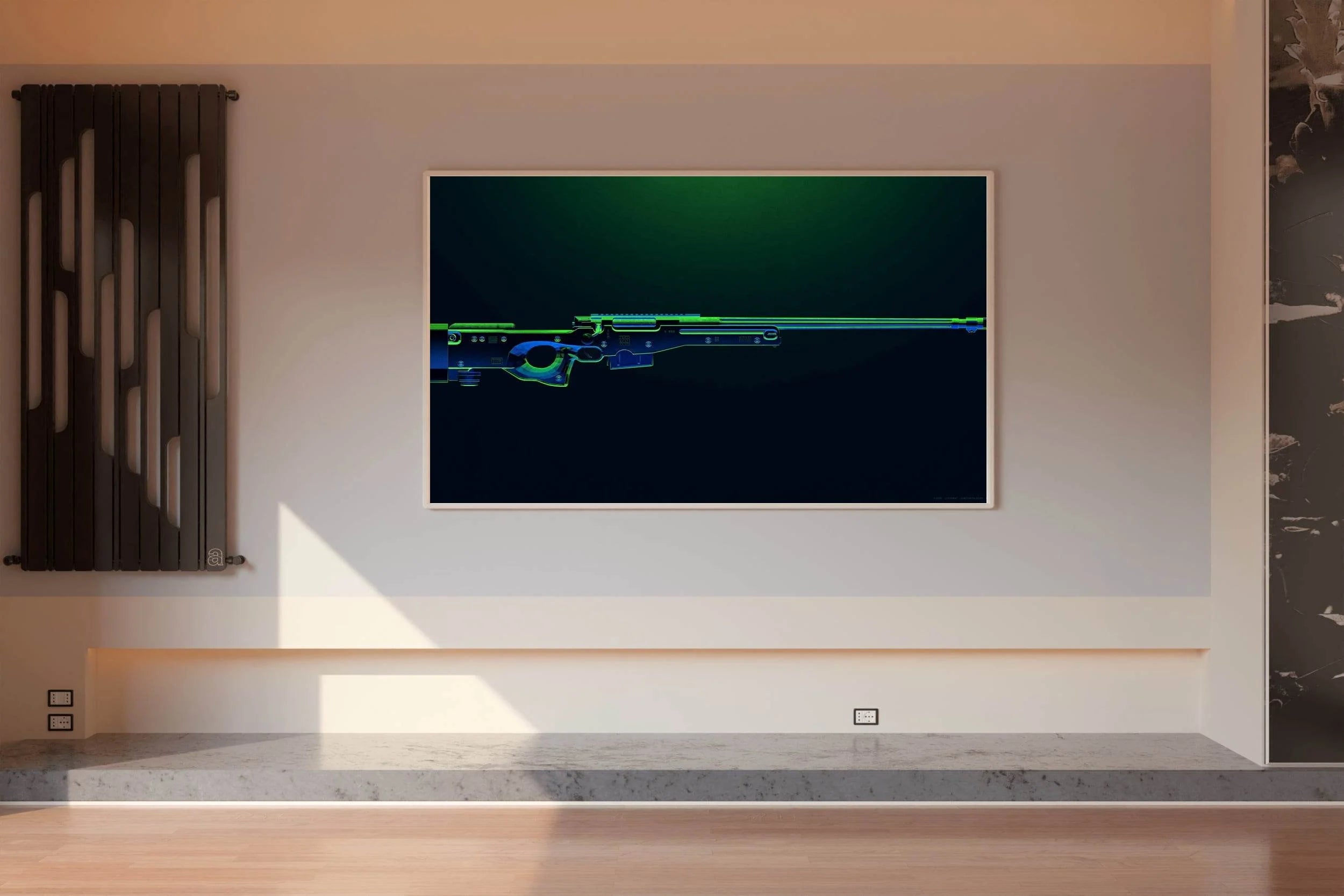 PUBG Weapon Gaming Wall Art - beink online art store