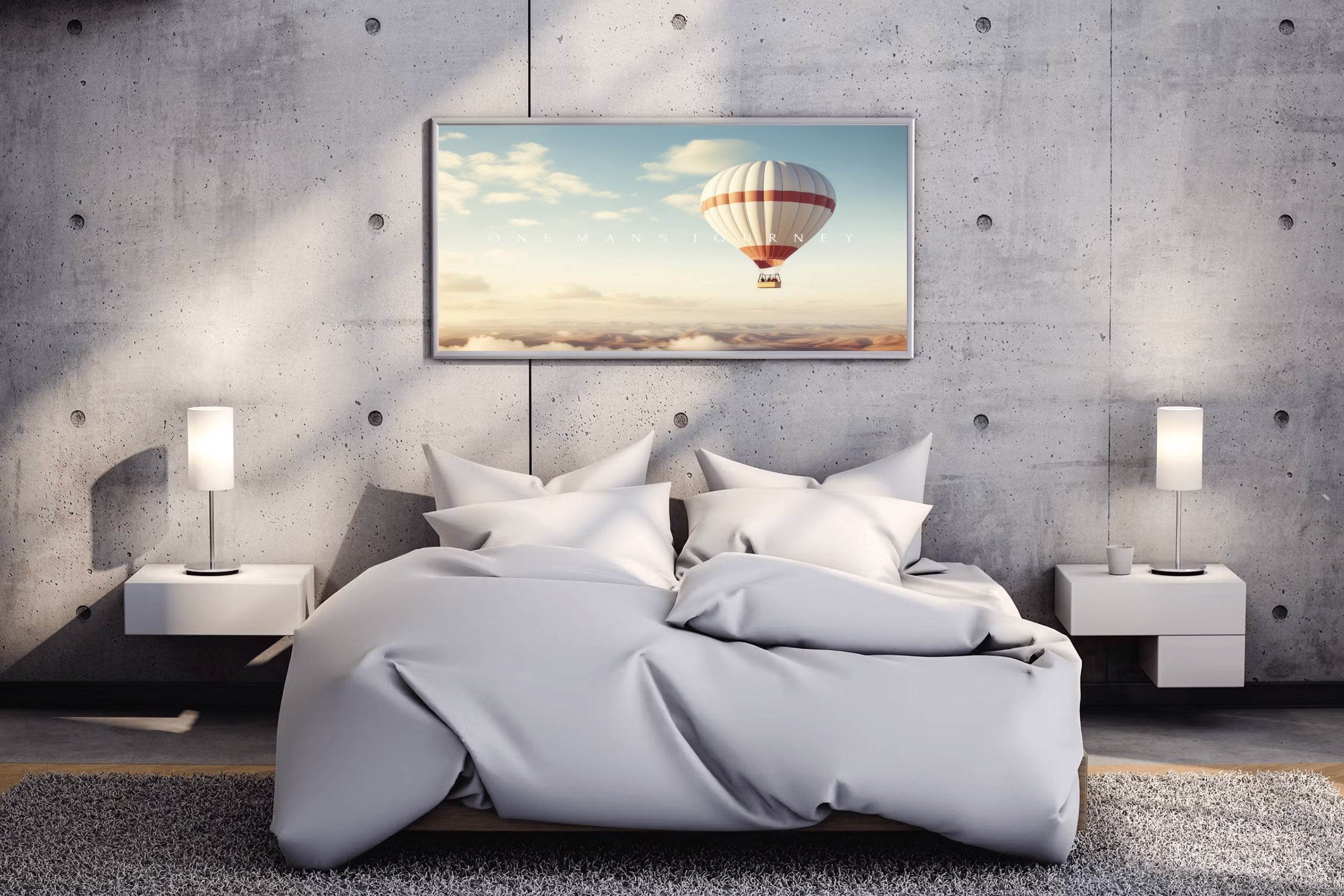 One Man Journey Motivational Wall Art - beink online art store