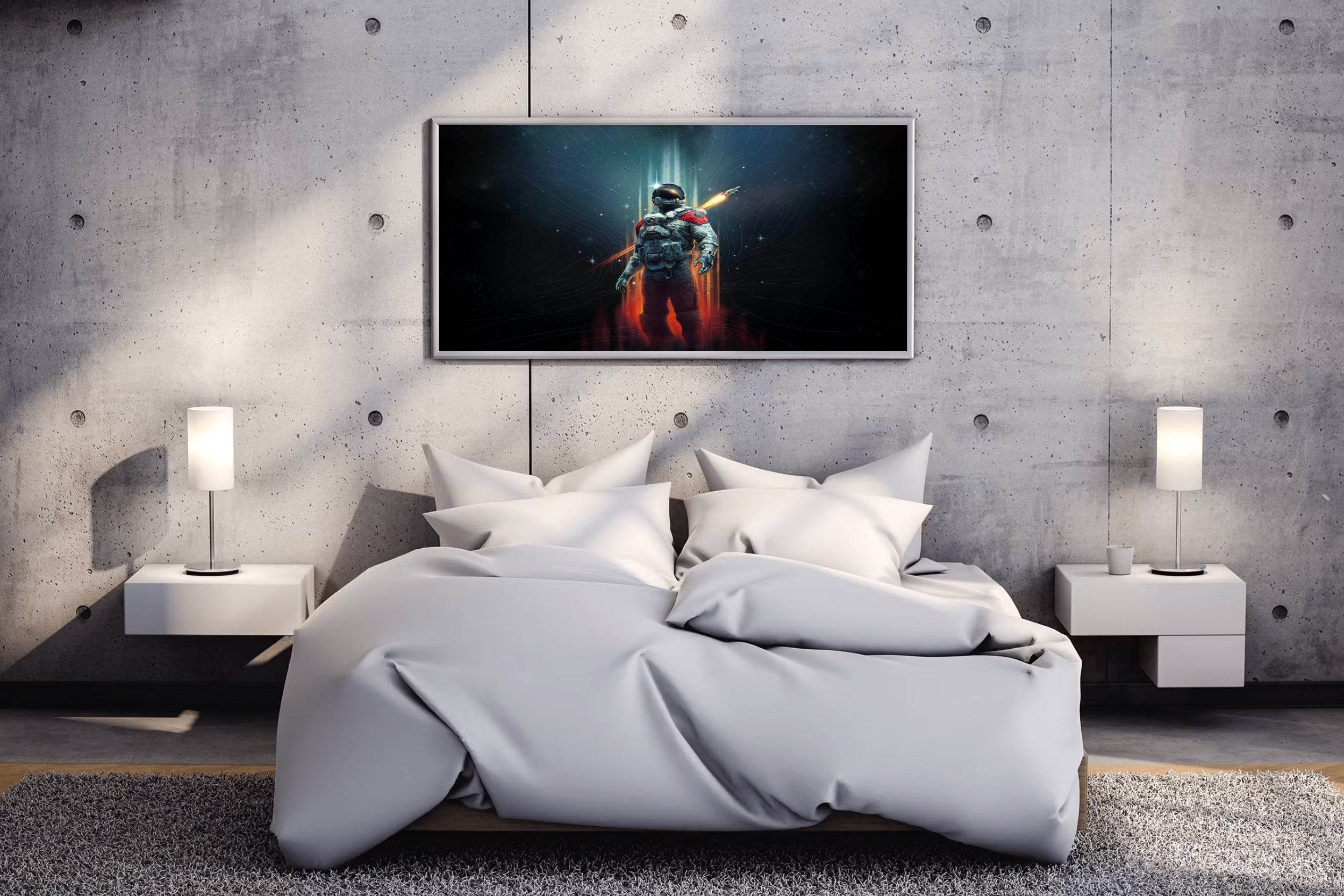 Starfield Shattered Space Gaming Wall Art - beink online art store