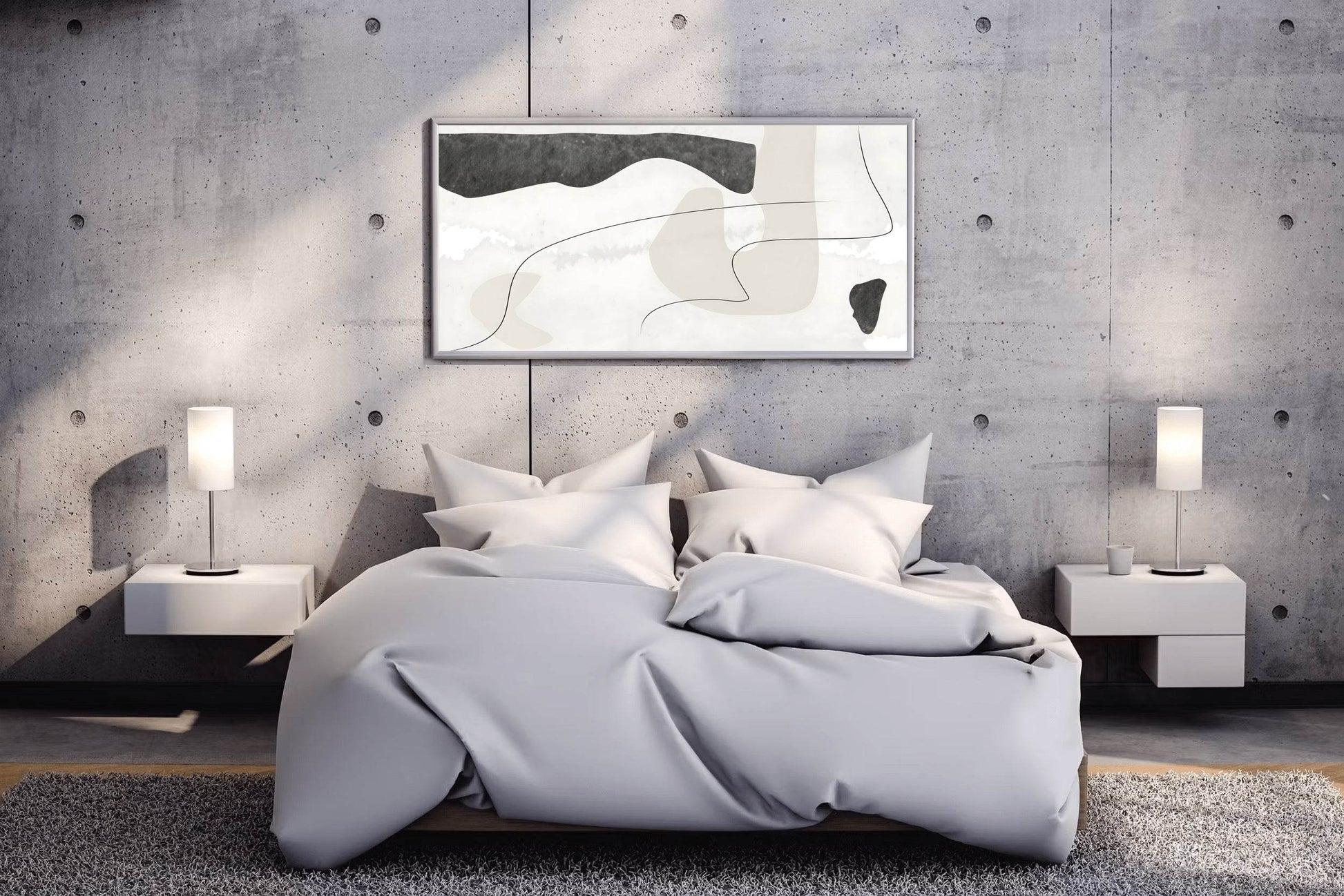 Linear Landscape Modern Wall Art - beink online art store