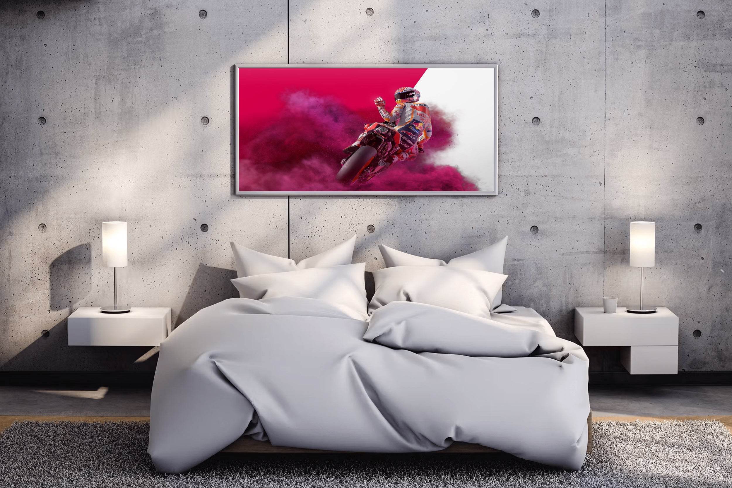 Moto GP 19 Gaming Wall Art - beink online art store