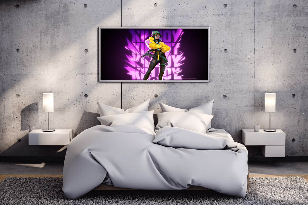Valorant Killer Agent Gaming Wall Art - beink online art store