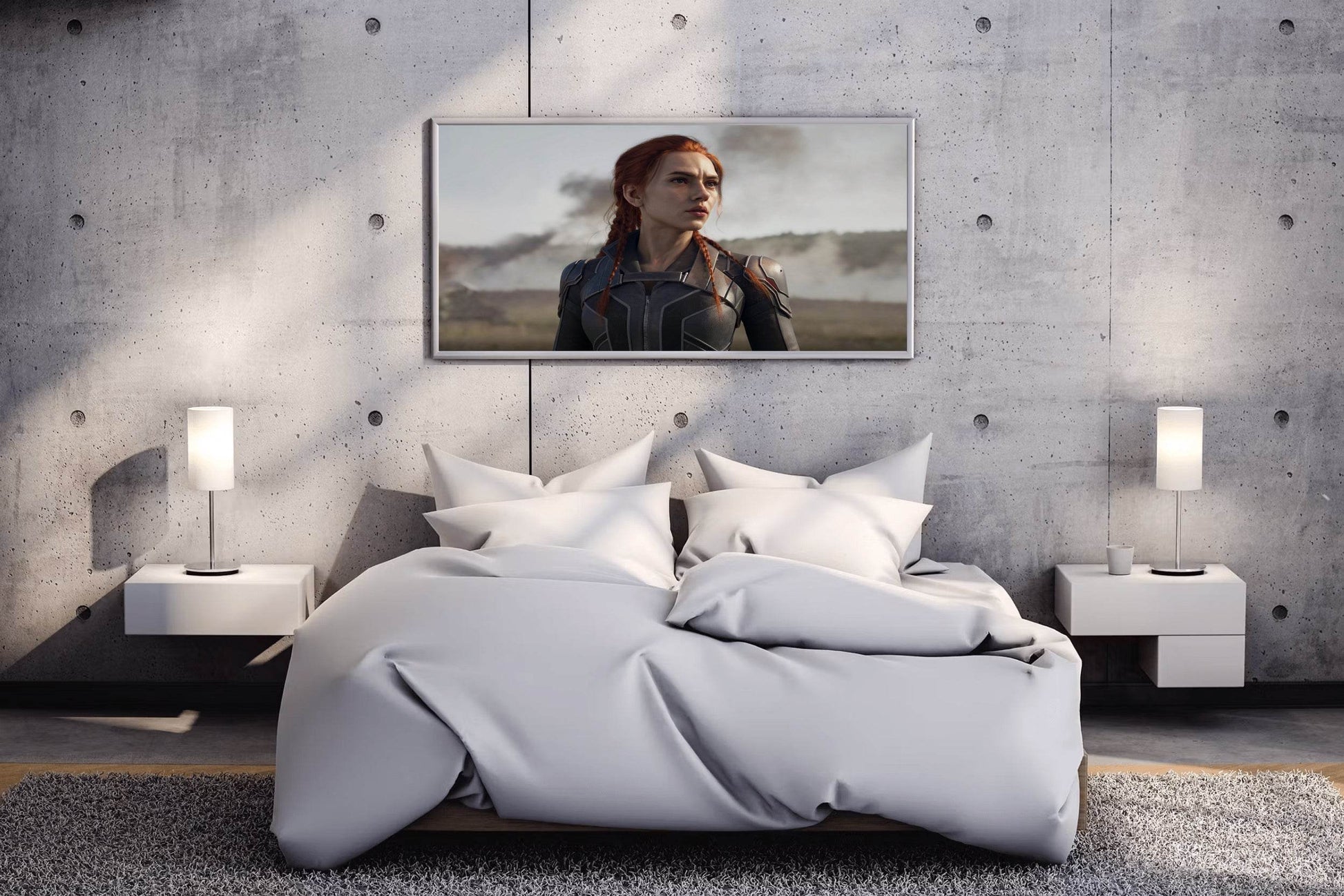 Natasha Romanova Black Widow Wall Art - beink online art store
