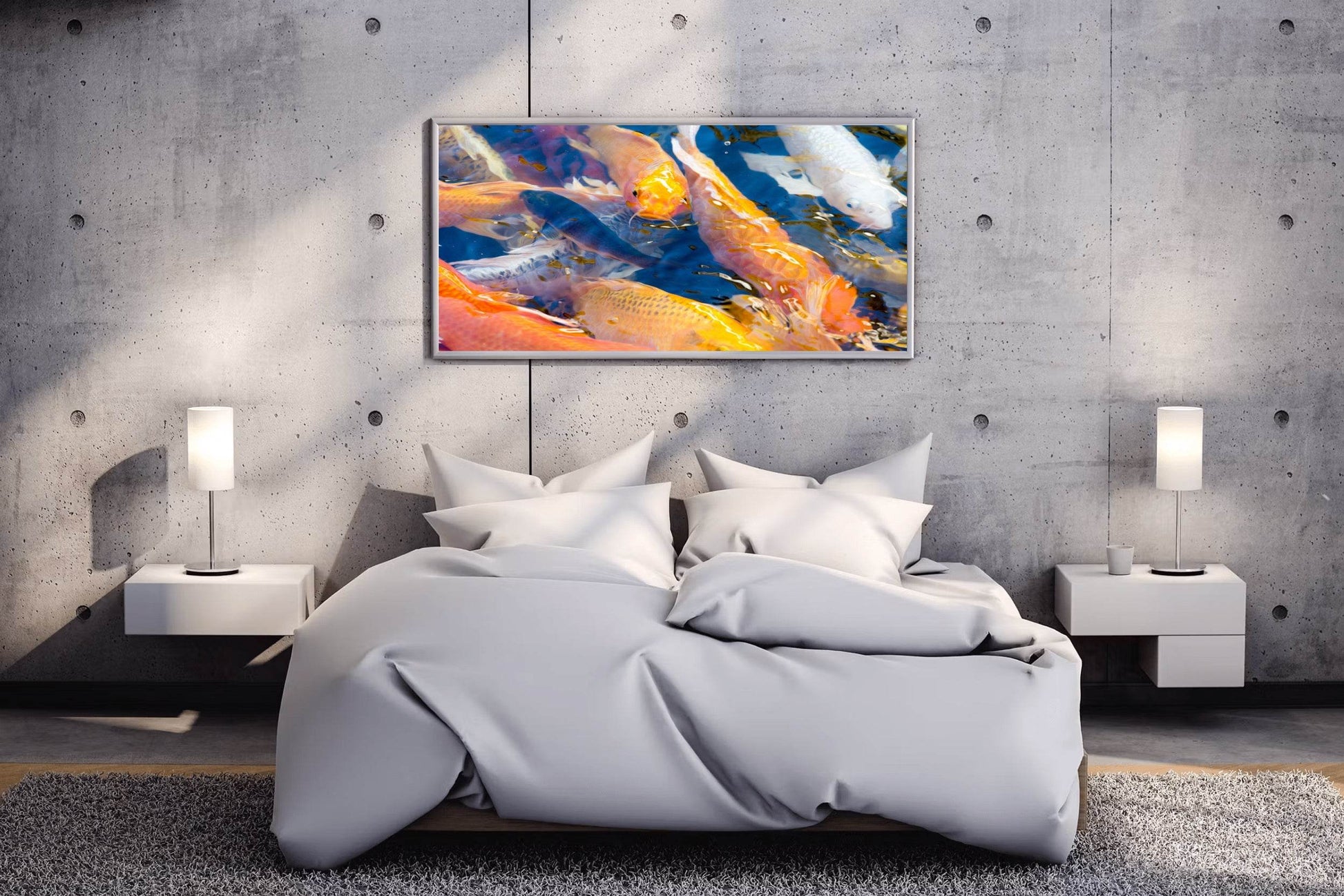 Fish Abstract Wall Art - beink online art store