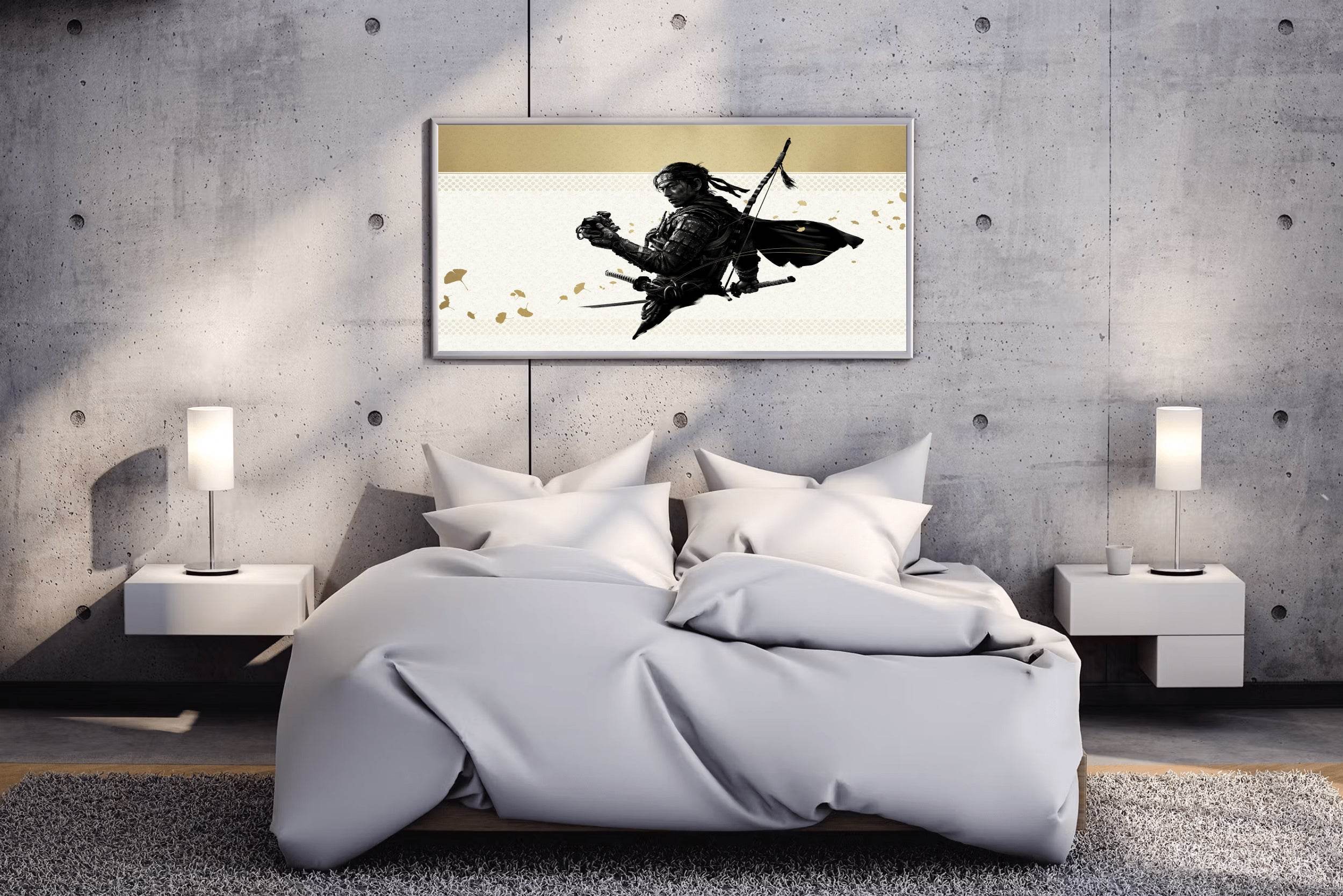 Ghost Of Tsushima Gaming Wall Art - beink online art store