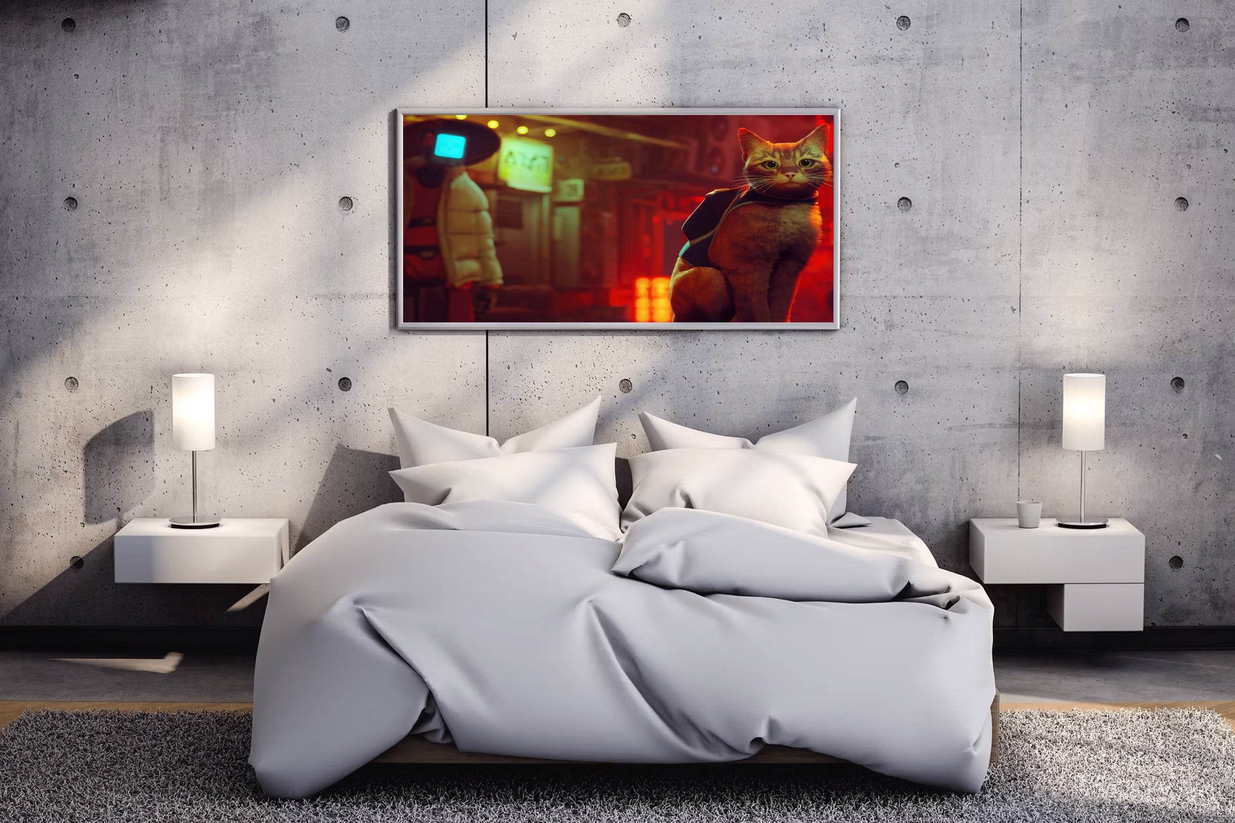STRAY Gaming Wall Art - beink online art store
