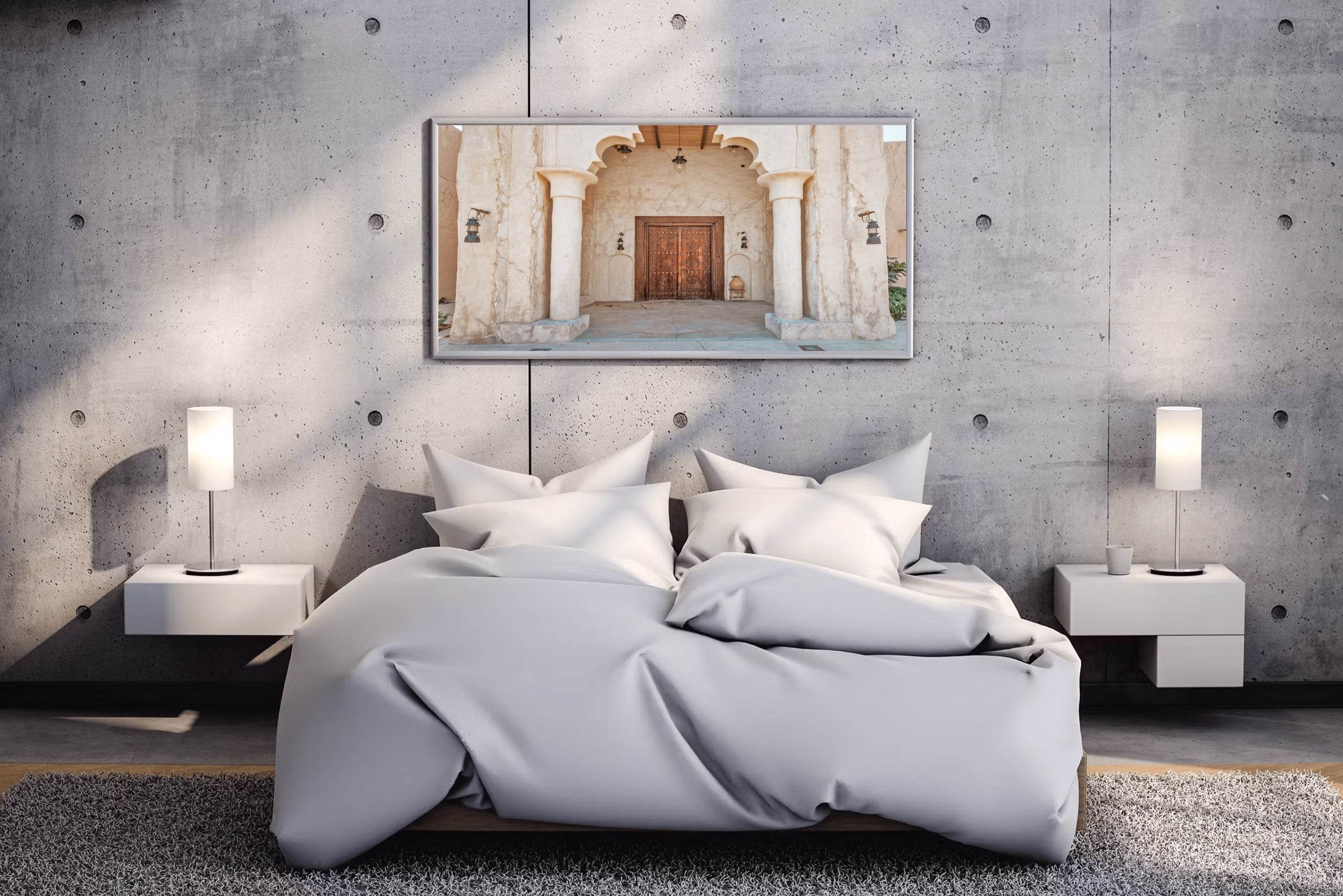 Old Dubai Architure Wall Art - beink online art store