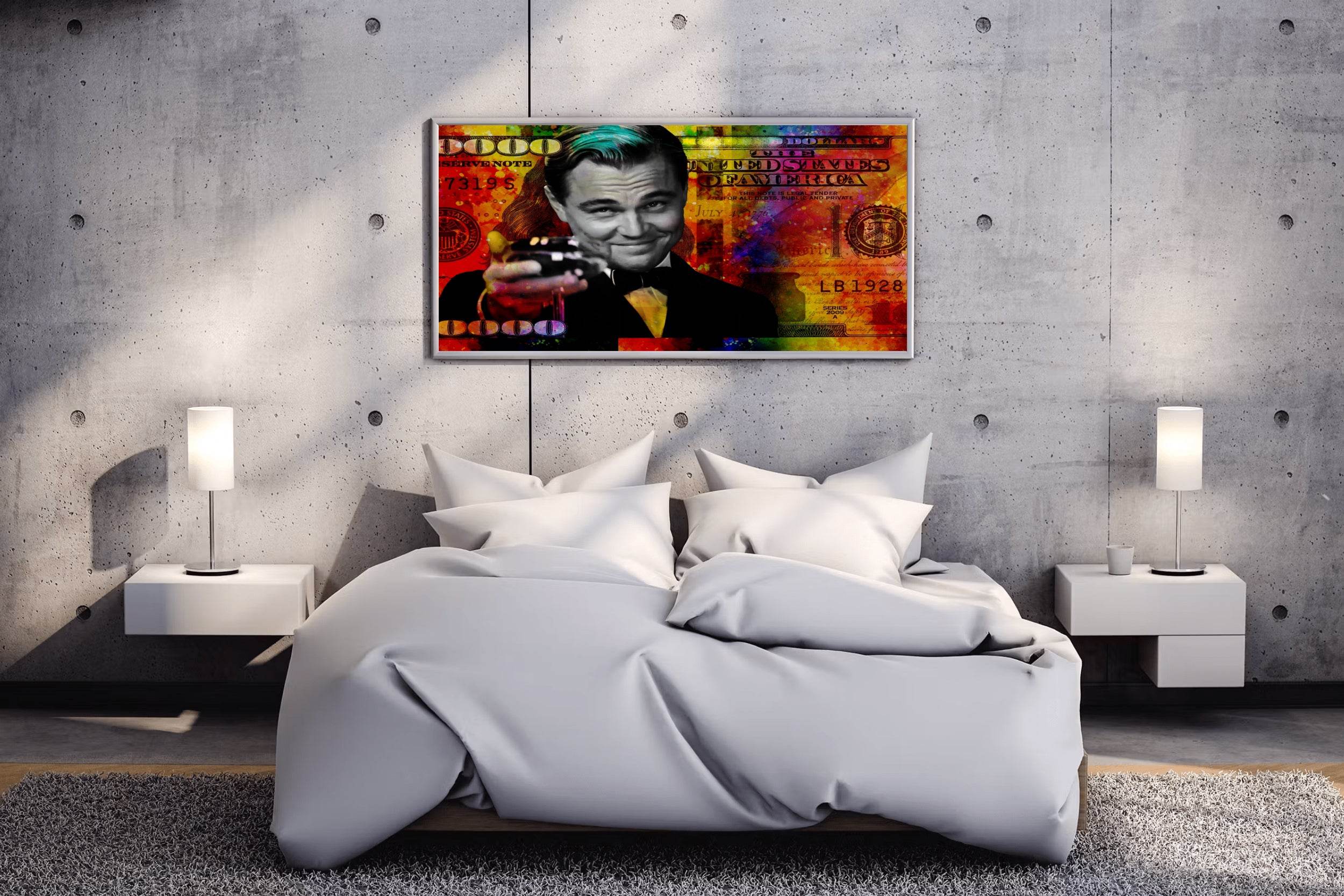 Leonardo DiCaprio- The Great Gatsby Wall Art - beink online art store