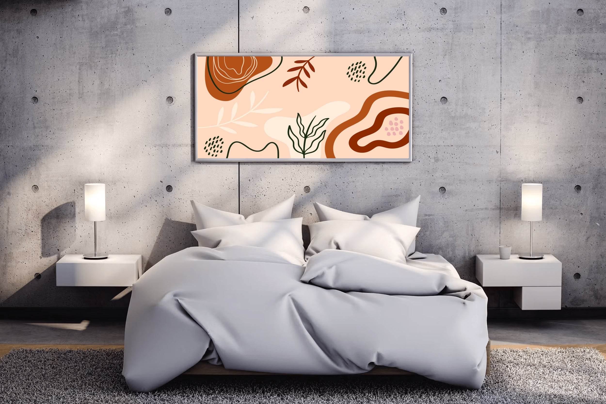 Coniferous Leaves Wall Art - beink online art store