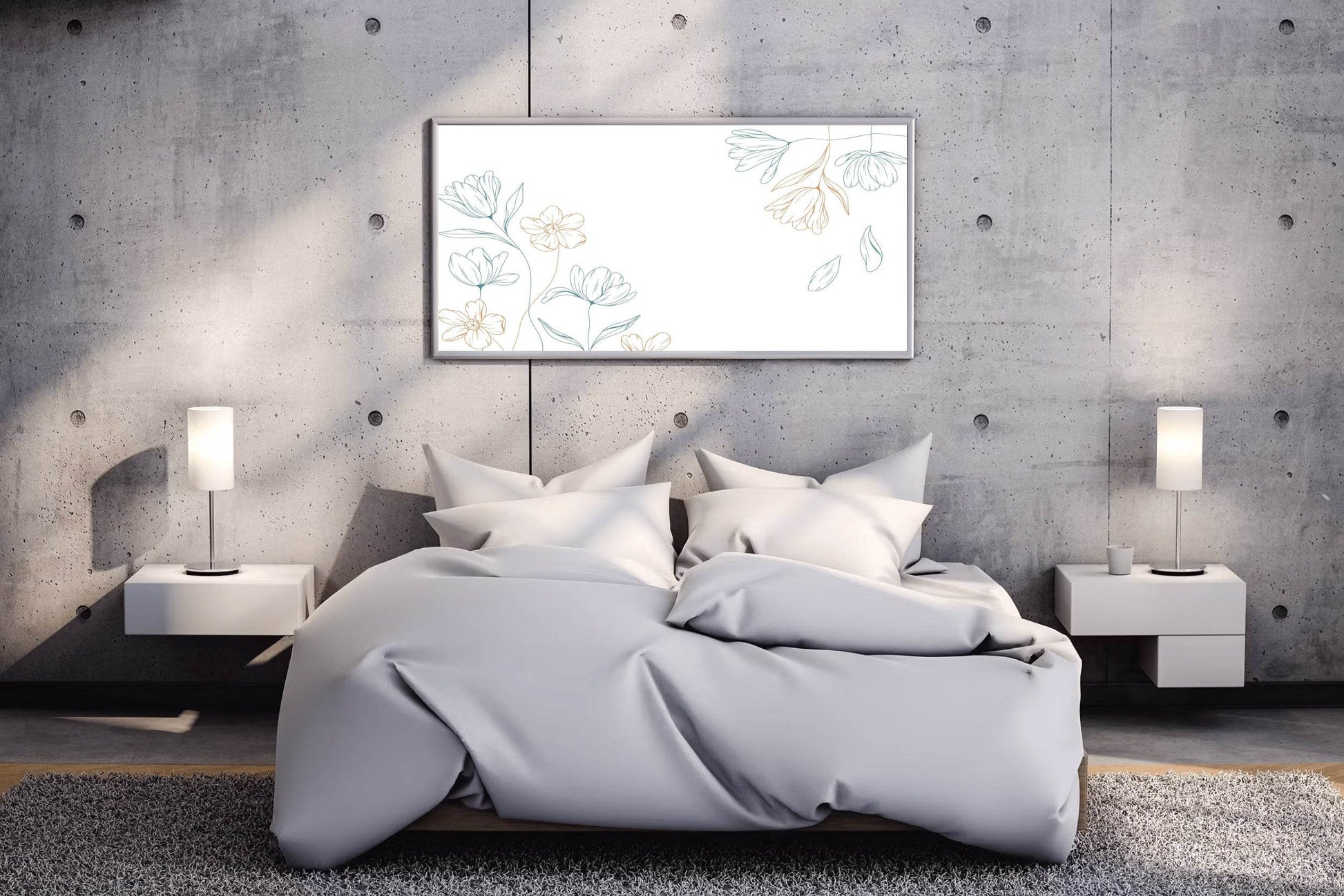 Flower Leaves of Clematis Wall Art - beink online art store