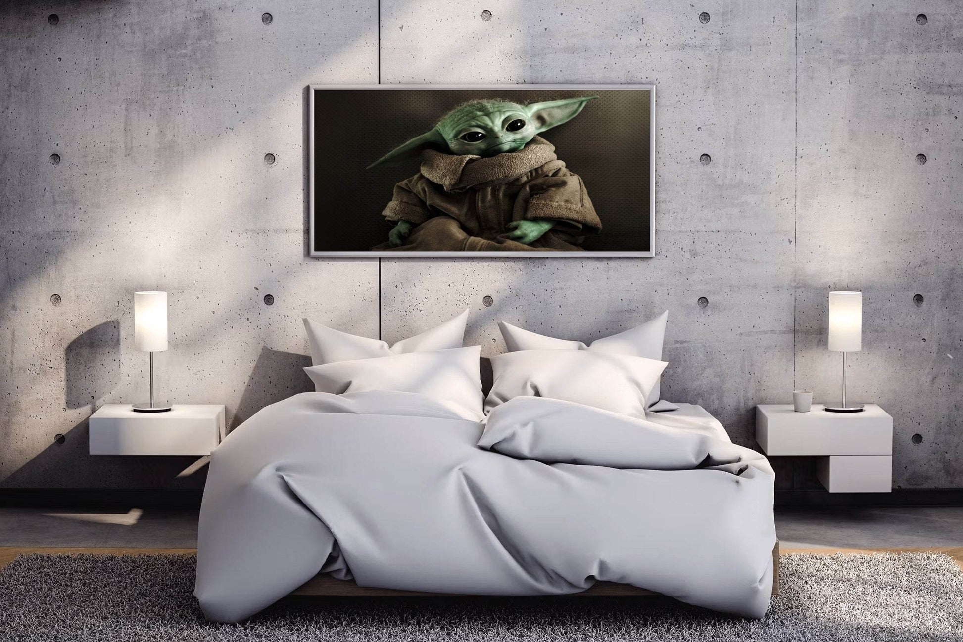 Star Wars Grogu Wall Art - beink online art store