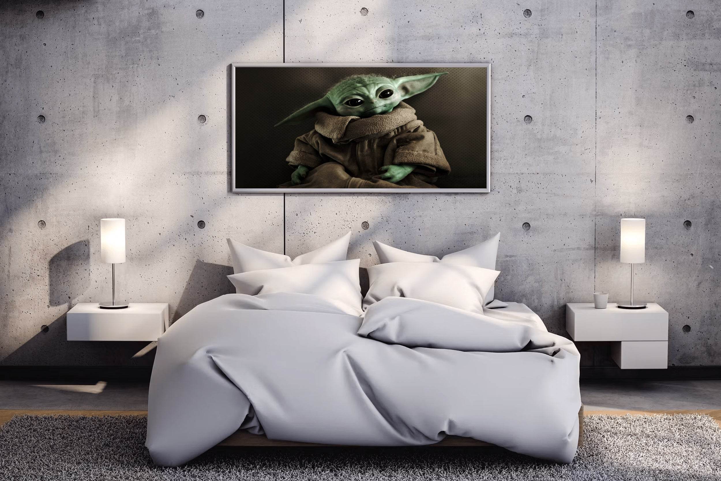 Star Wars Grogu Wall Art - beink online art store