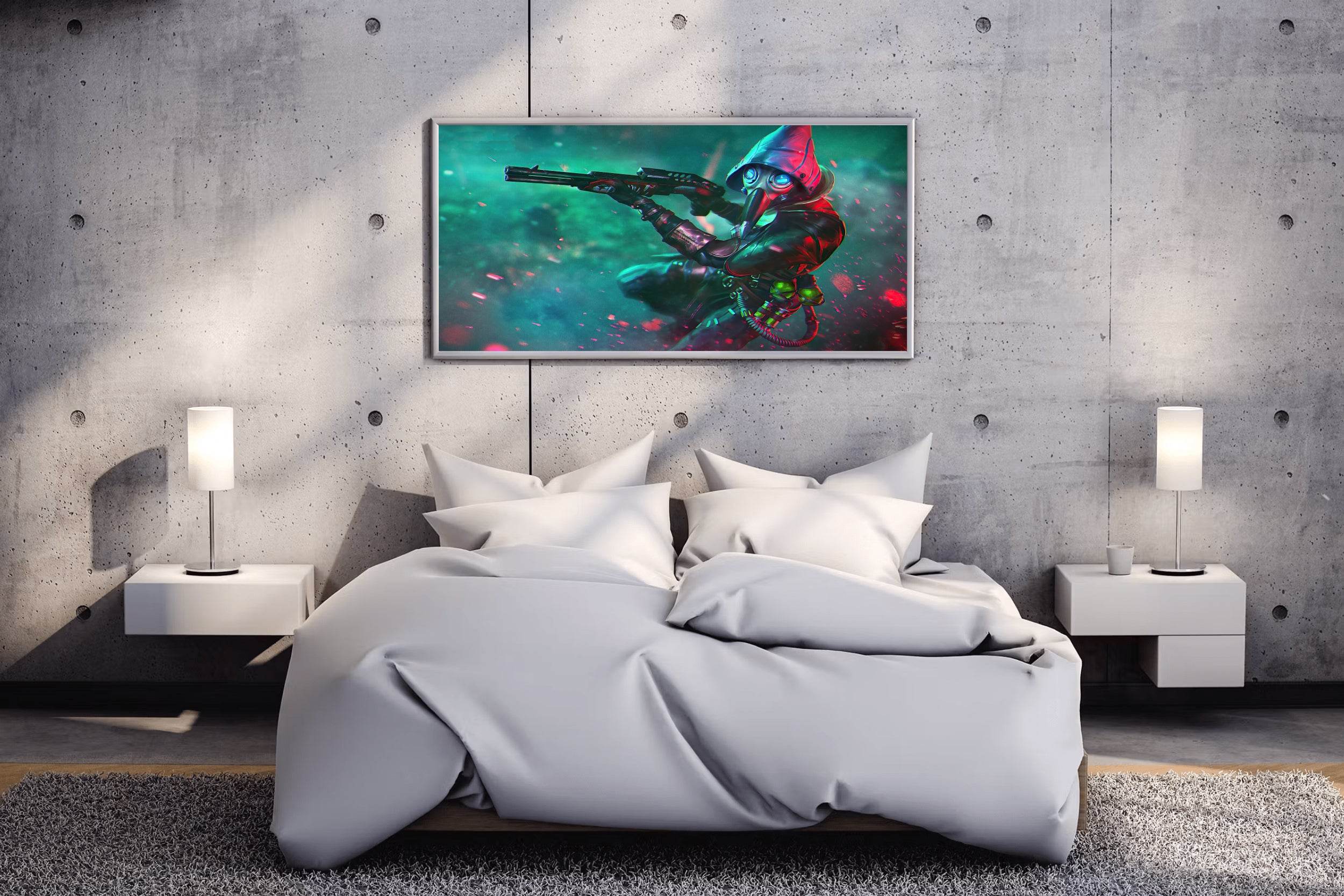 Garena Free Fire Gaming Wall Art - beink online art store
