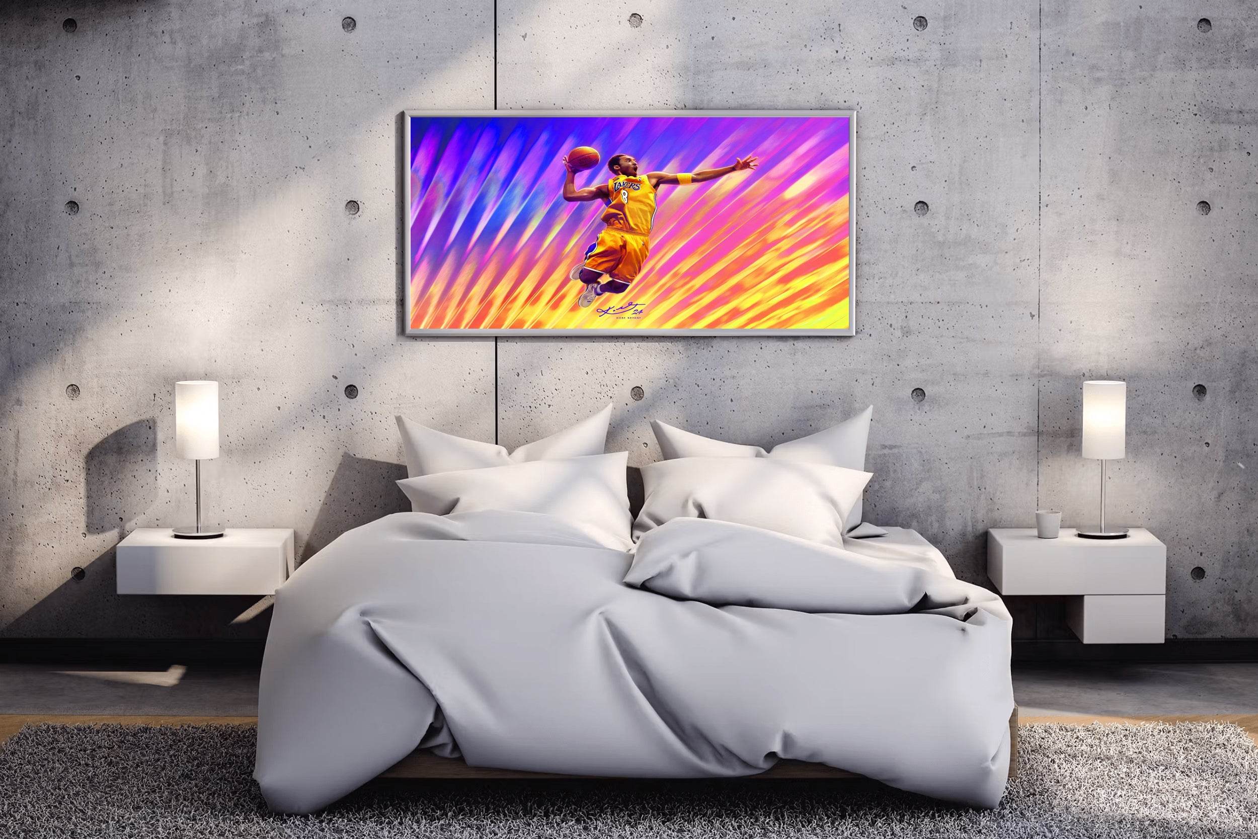 Kobe Bryant NBA 2K24 Gaming Wall Art - beink online art store