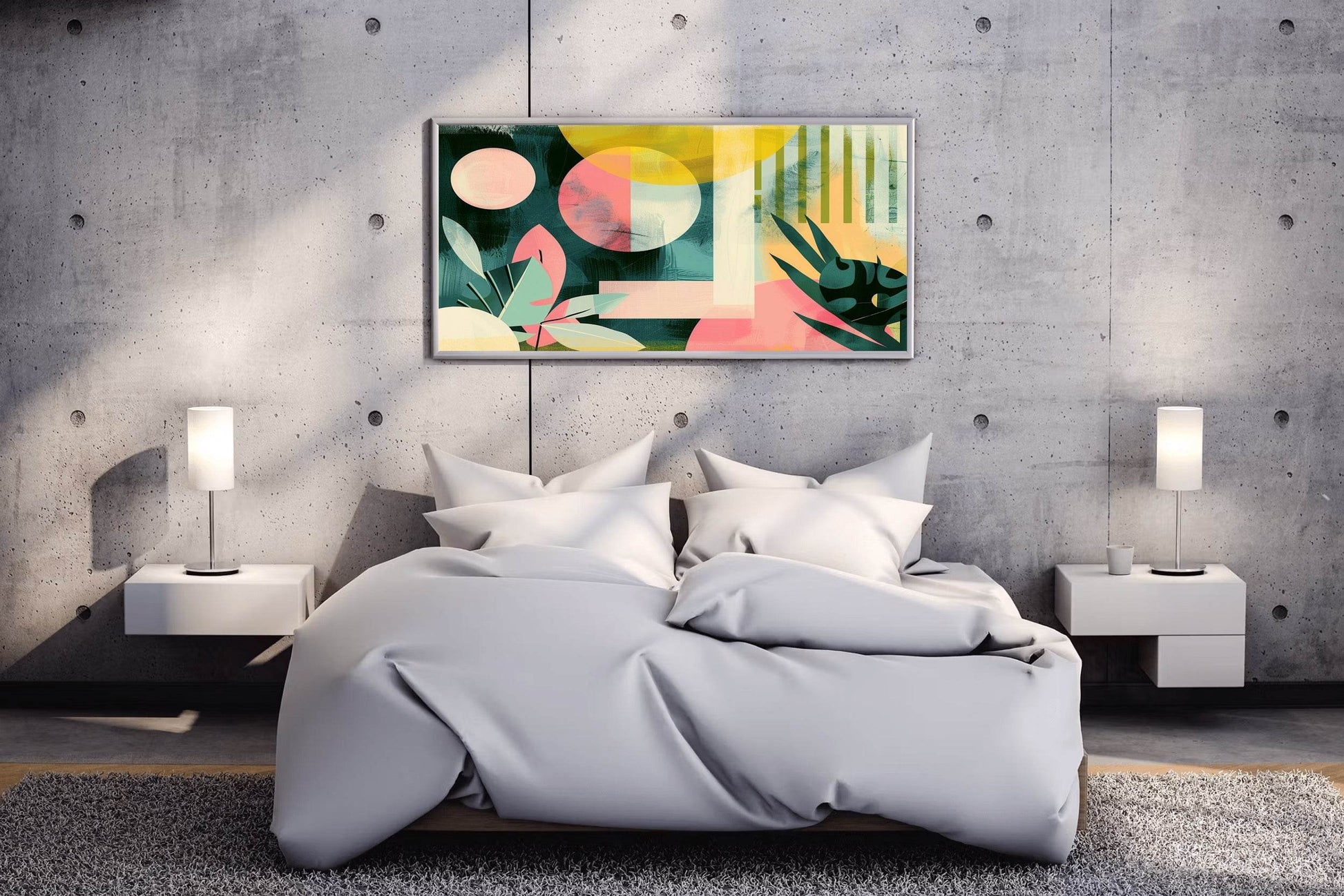 Abstract Art With a Variety of Shapes and Colors - beink online art store