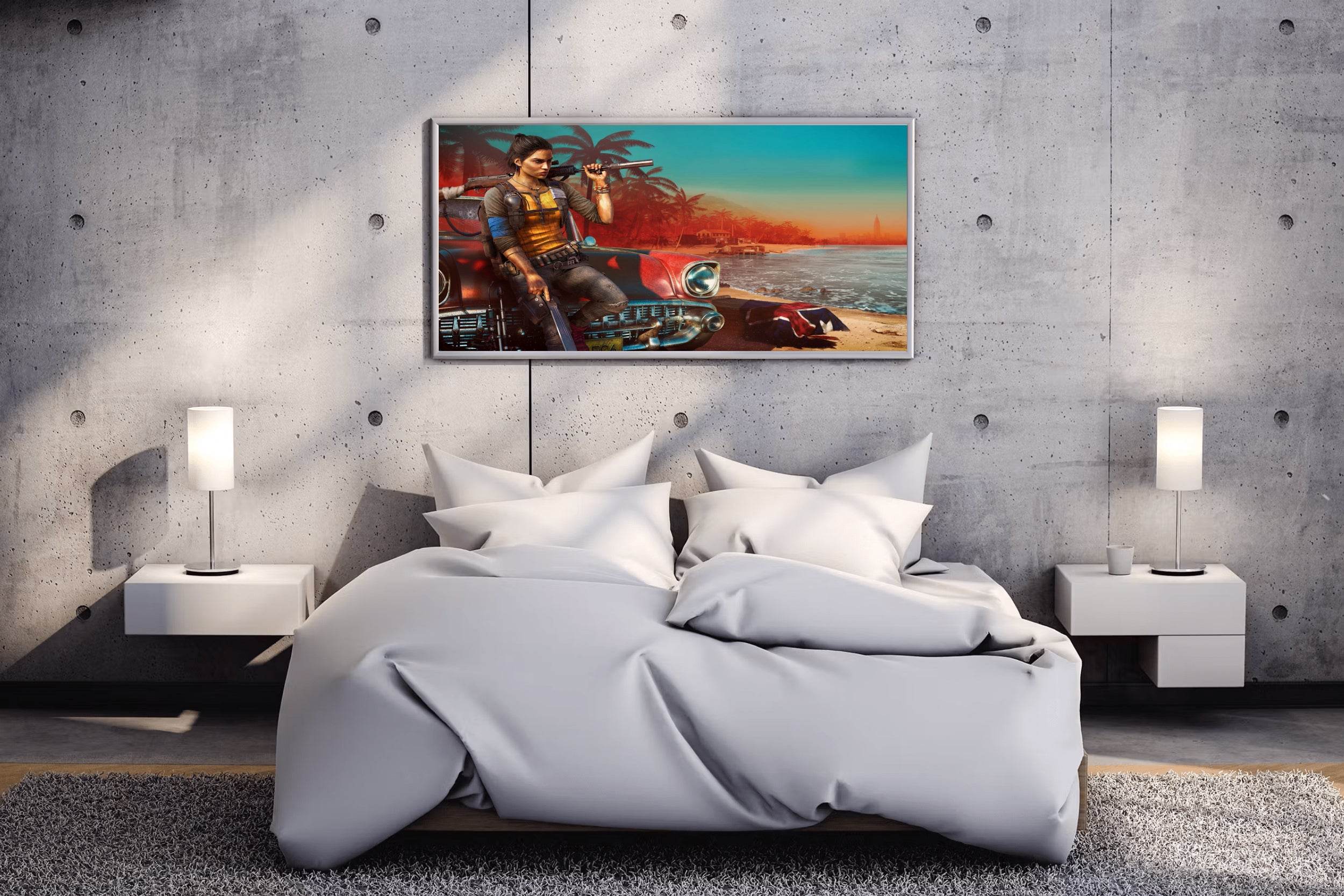 FAR CRY 6 Dani Rojas Female Gaming Wall Art - beink online art store