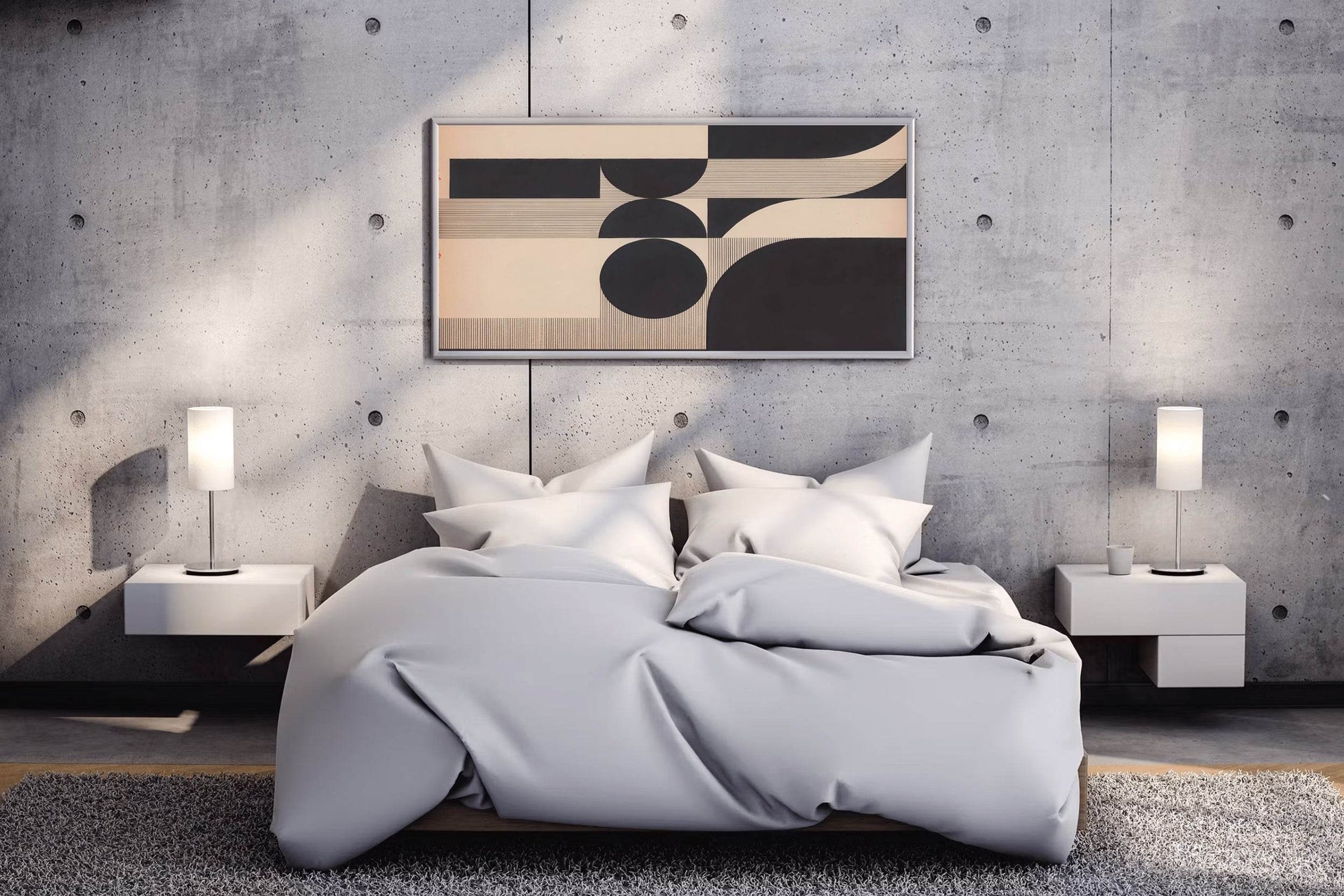 Geometric Rhythm Modern Wall Art - beink online art store