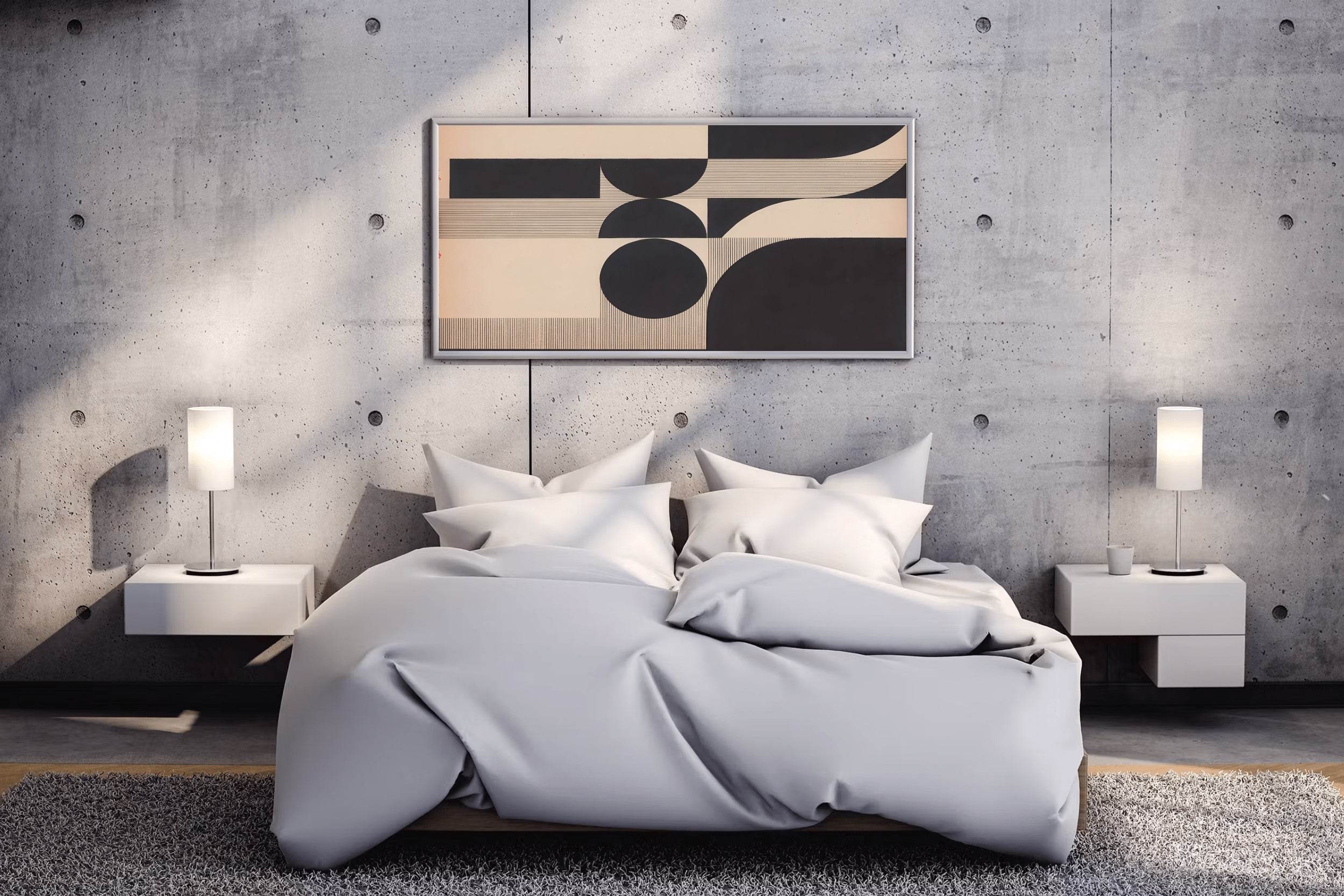 Geometric Rhythm Modern Wall Art - beink online art store