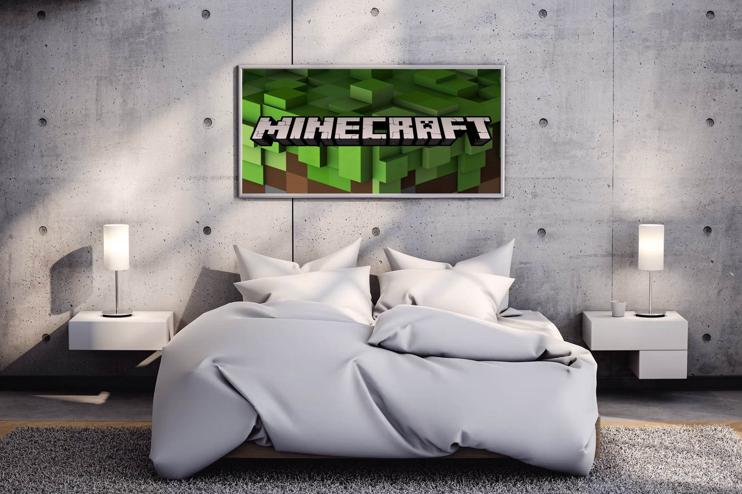 MINECRAFT Gaming Wall Art - beink online art store