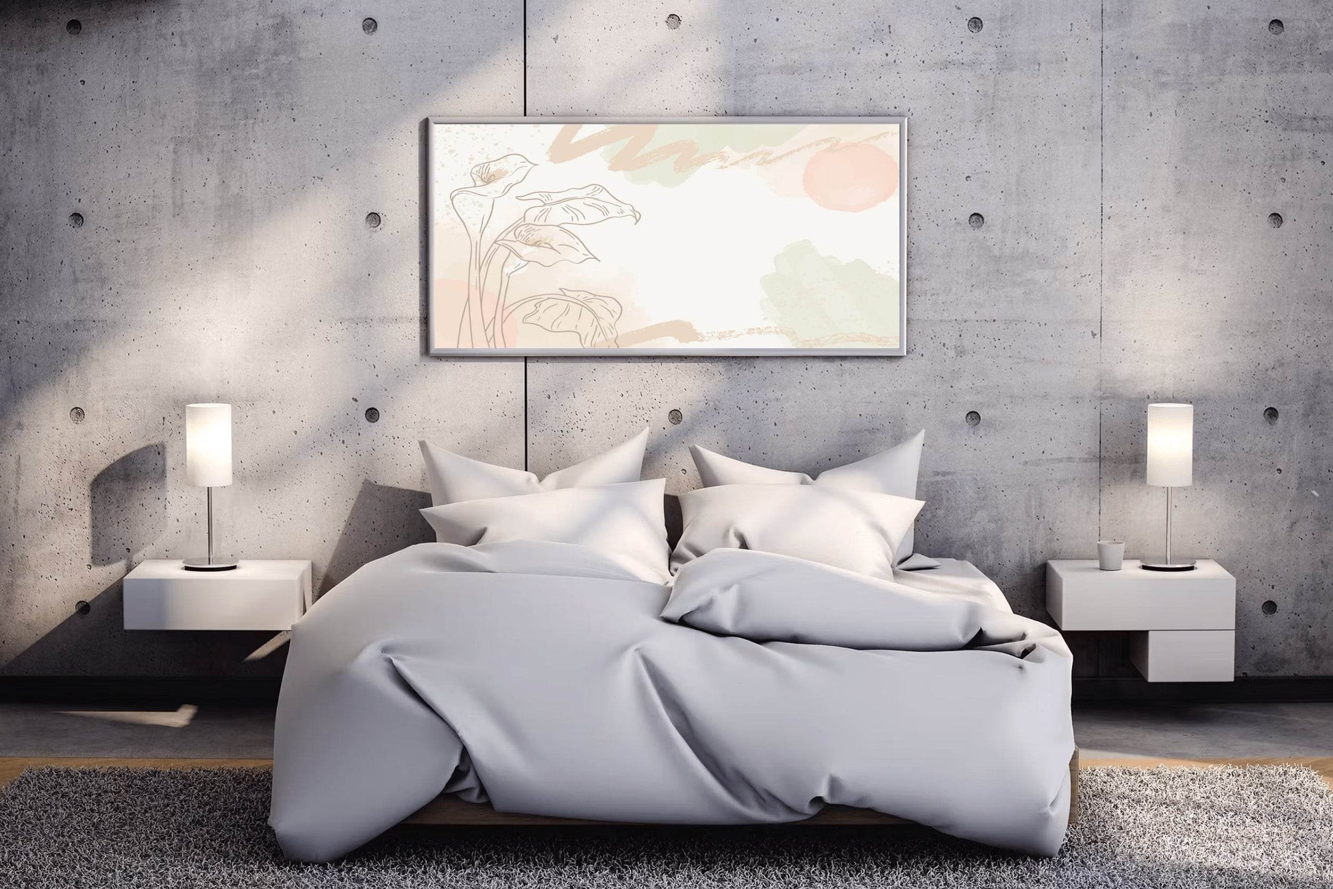 Beautiful Gladiolus Flowers Wall Art - beink online art store