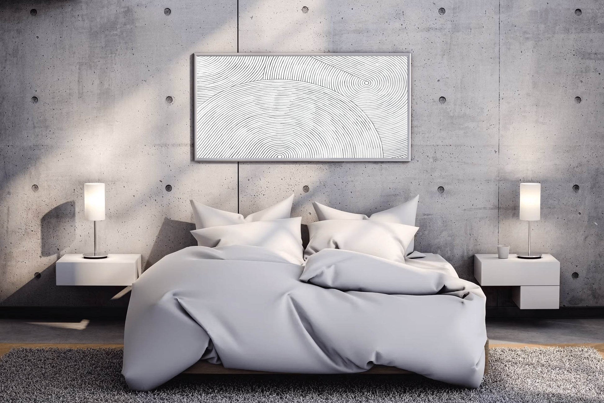 Circular Symphony Modern Wall Art - beink online art store