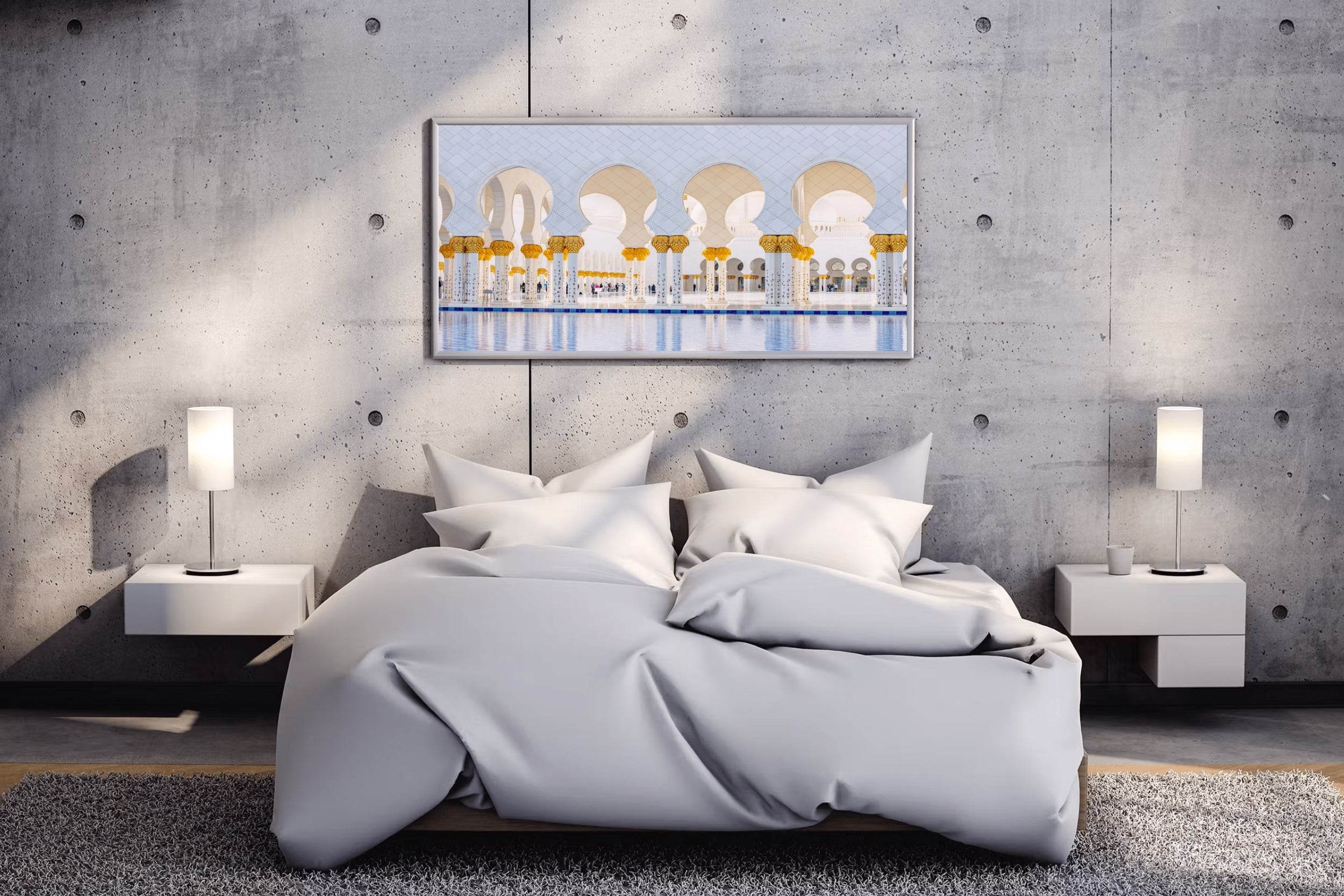 Columns by the Water Wall Art - beink online art store