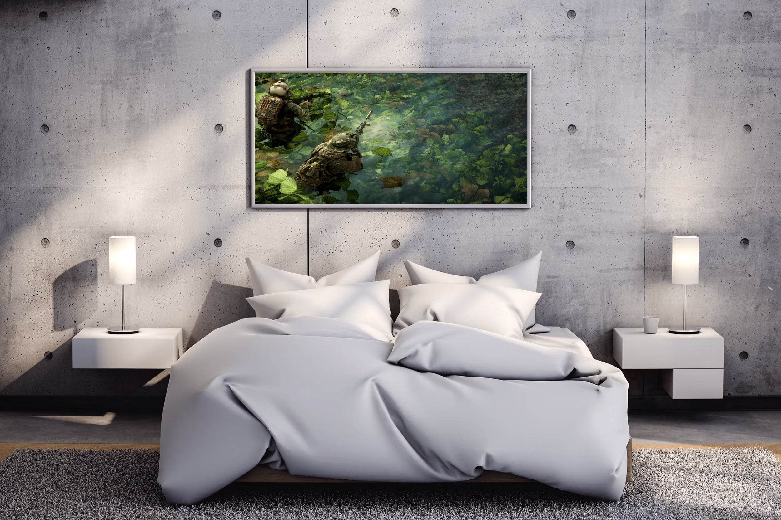 Battlefield 4 Operation Marines Gaming Wall Art - beink online art store