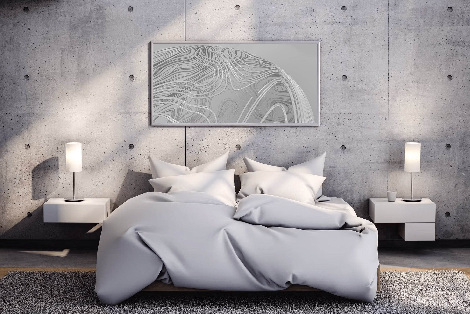 Wire Circle Abstract Wall Art - beink online art store